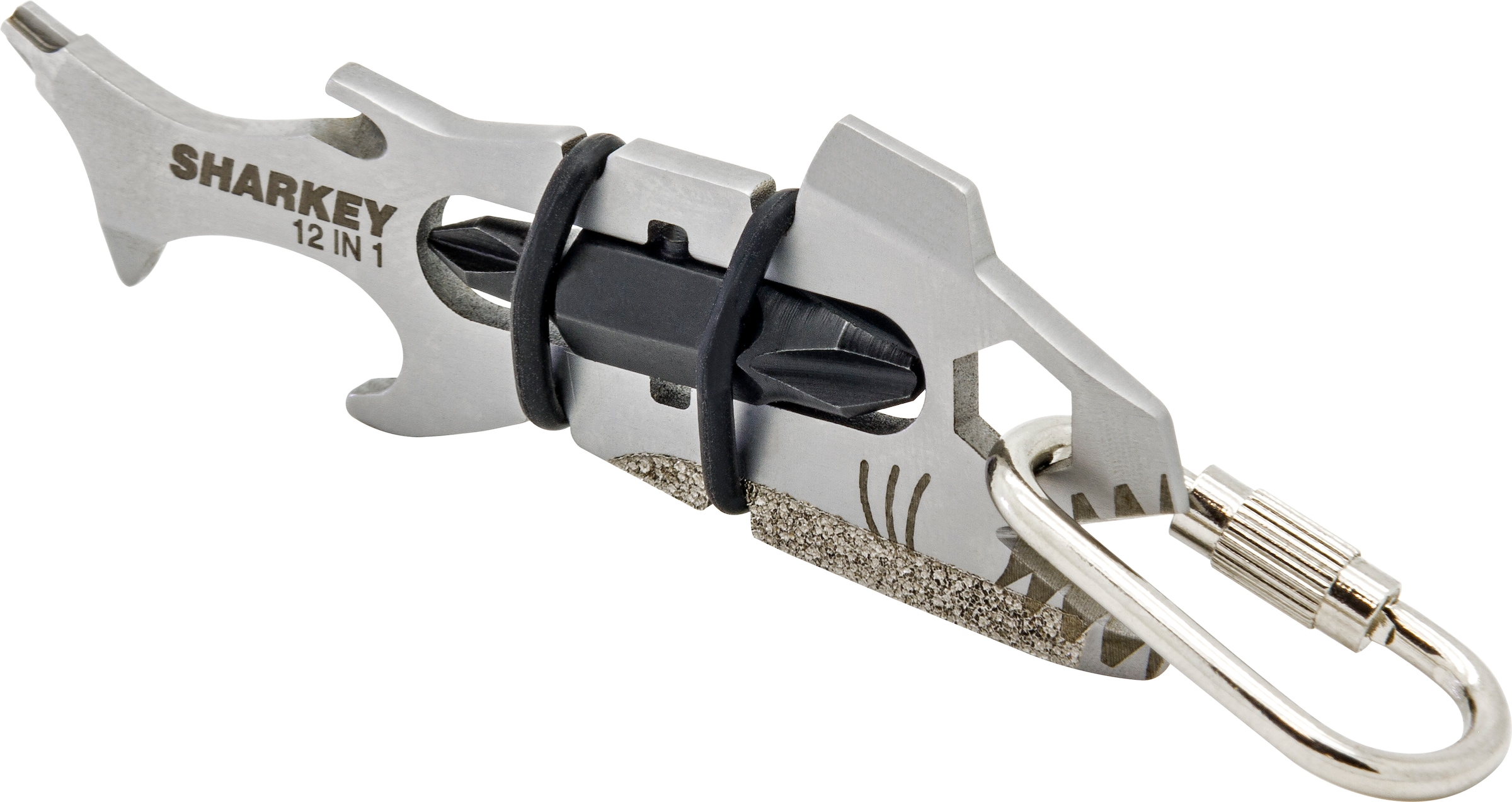 TRUE Multitool »SHARKEY«, (6 St.), 12 Funktionen, Bit-Aufnahme