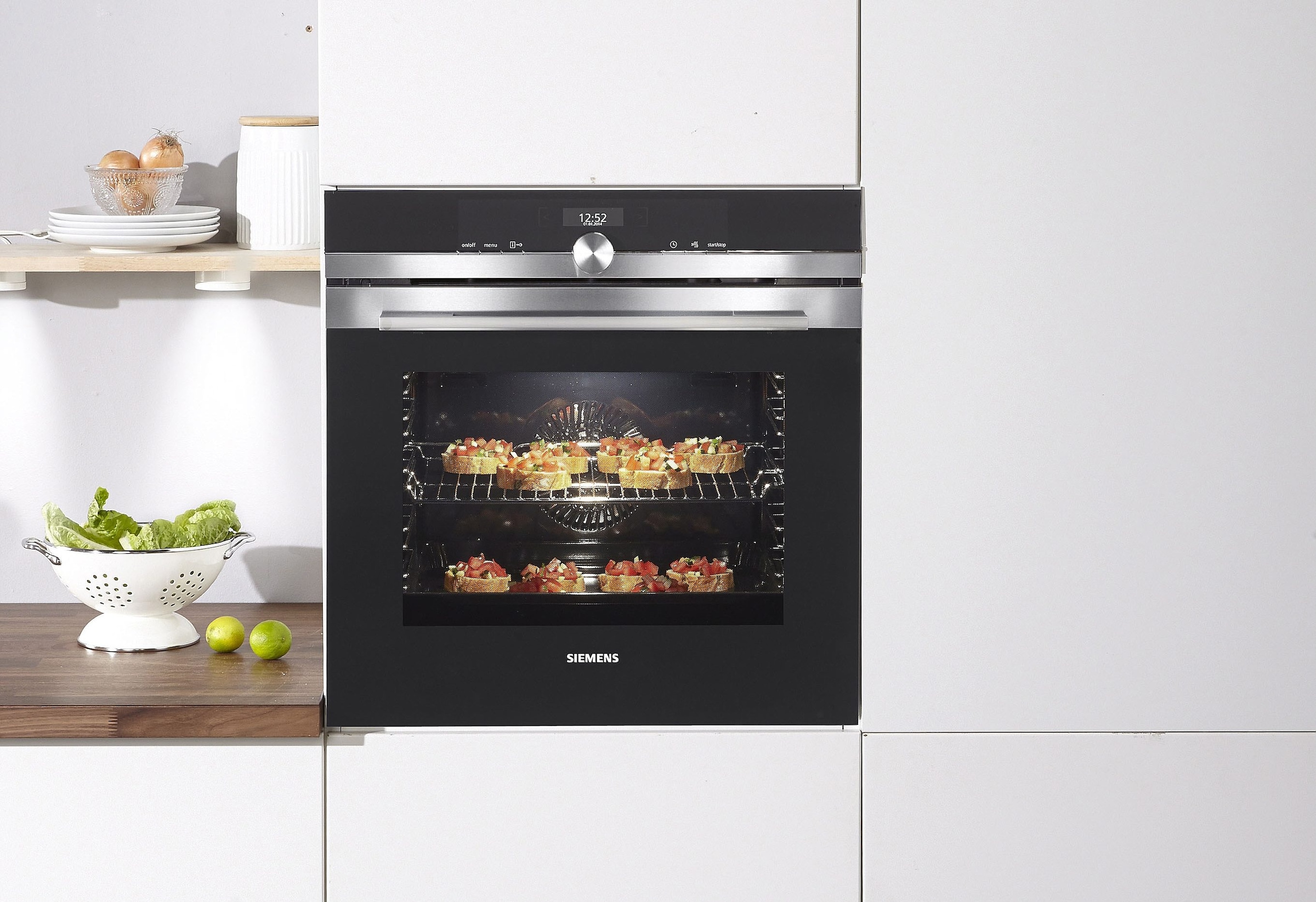 SIEMENS Pyrolyse Backofen iQ700 »HB672GBS1«, Pyrolyse-Selbstreinigung, mit Pizzastufe