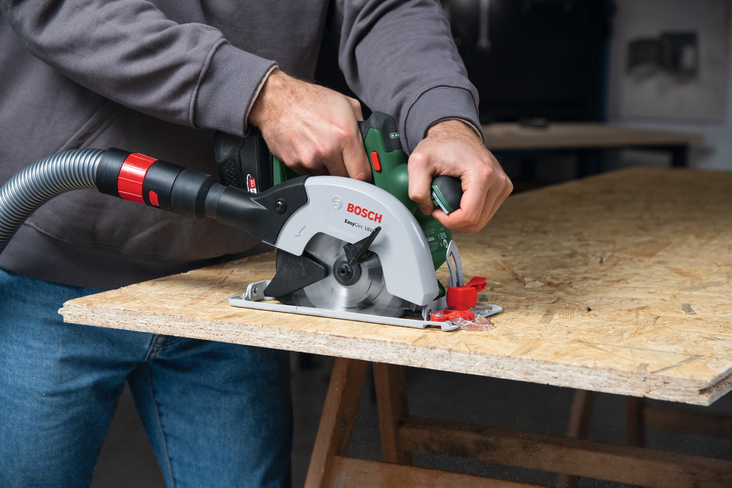 Bosch Home & Garden Akku-Säge »EasyCirc 18V-48 solo« ohne Akku und Ladegerät