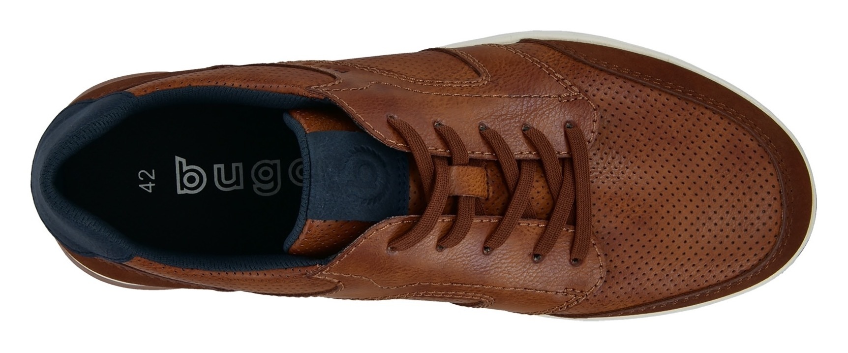 bugatti Sneaker  Schnürschuh, Freizeitschuh, Halbschuh im Casual-Look