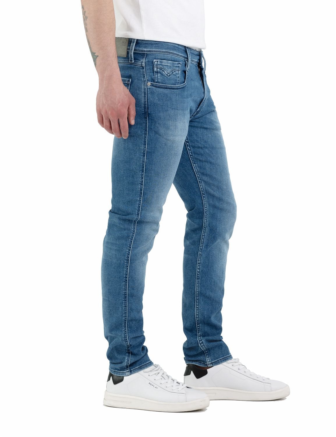 Replay Slim-fit-Jeans »Anbass Superstretch«