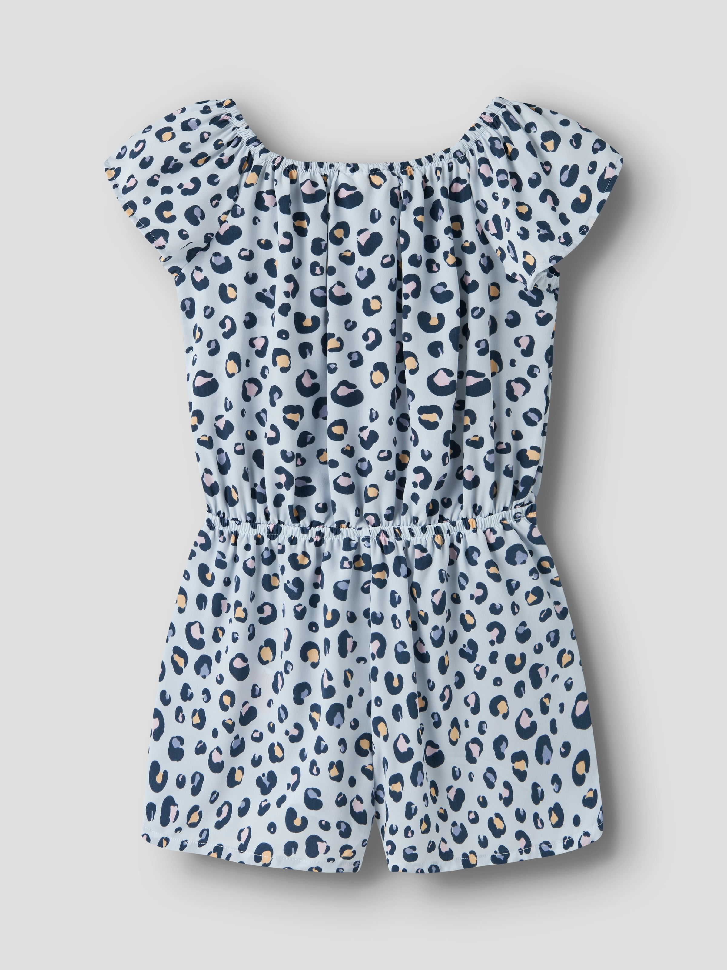 Name It Kurzoverall »NKFVINAYA  PLAYSUIT FFF« Kunstfaser, elastischer Bund, Allover-Druck