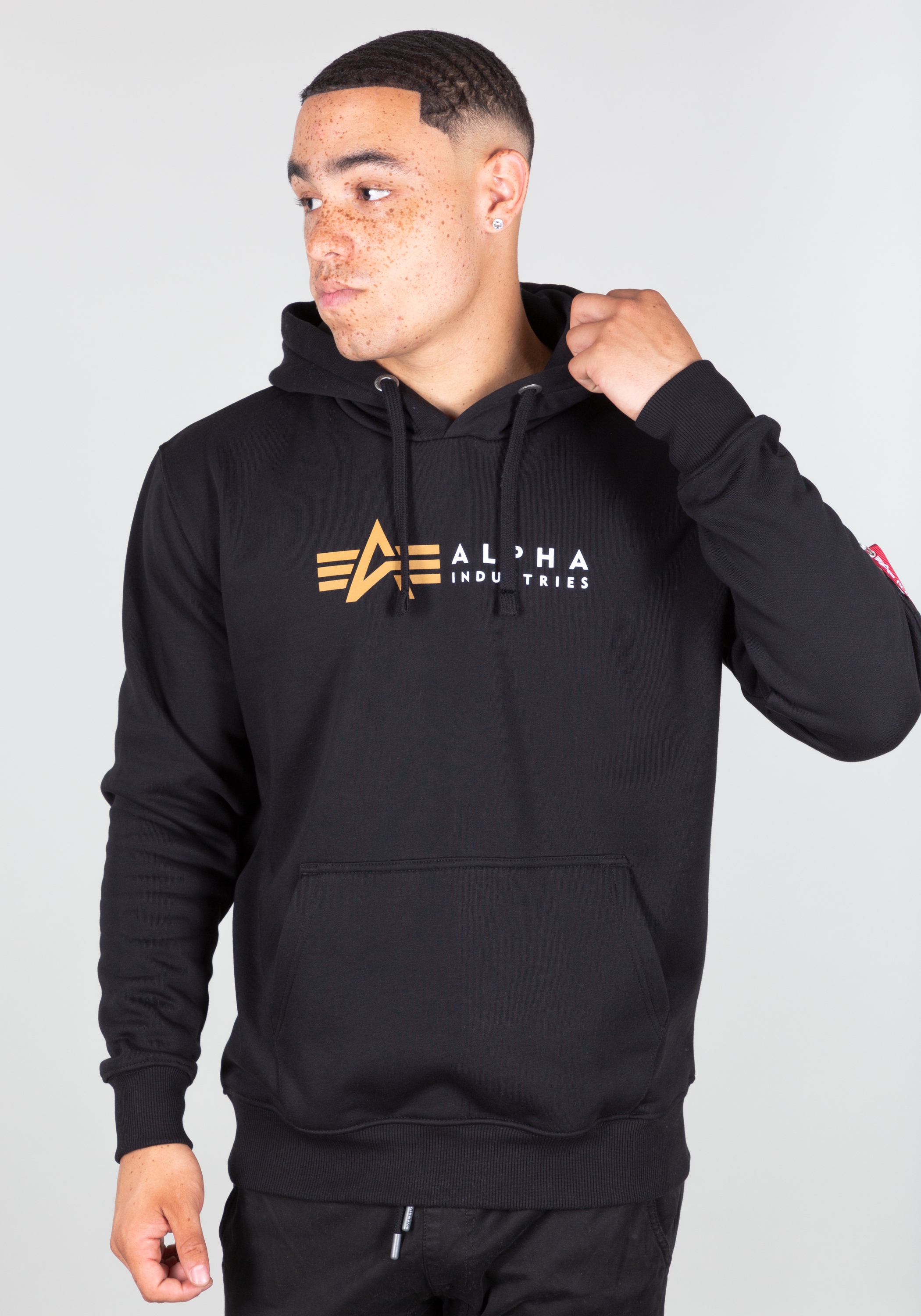 Alpha Industries Hoodie »Alpha Industries Men - Hoodies Alpha Label Hoodie«