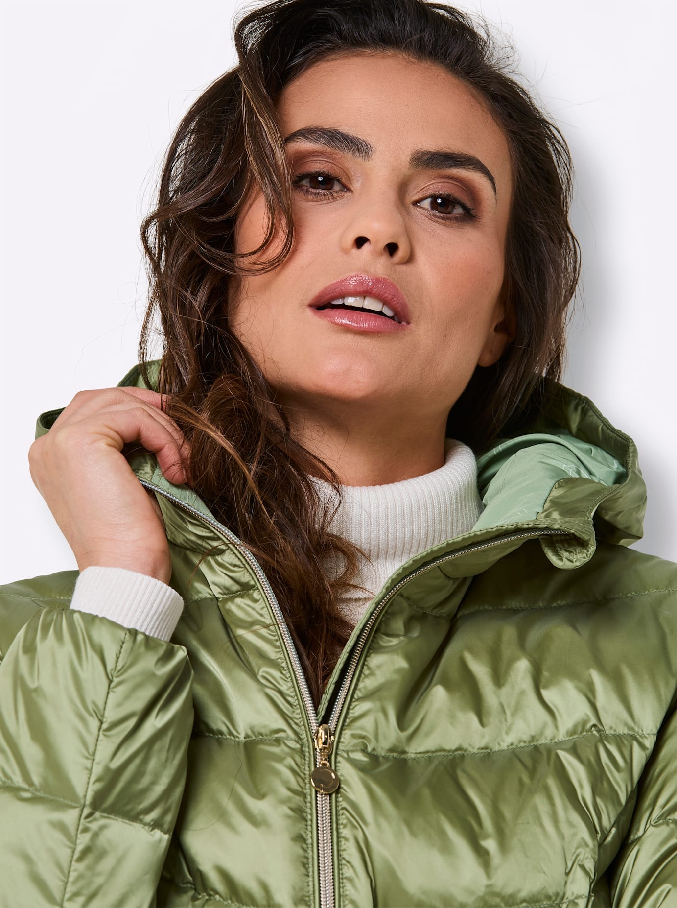 CREATION L PREMIUM Daunenjacke mit Kapuze