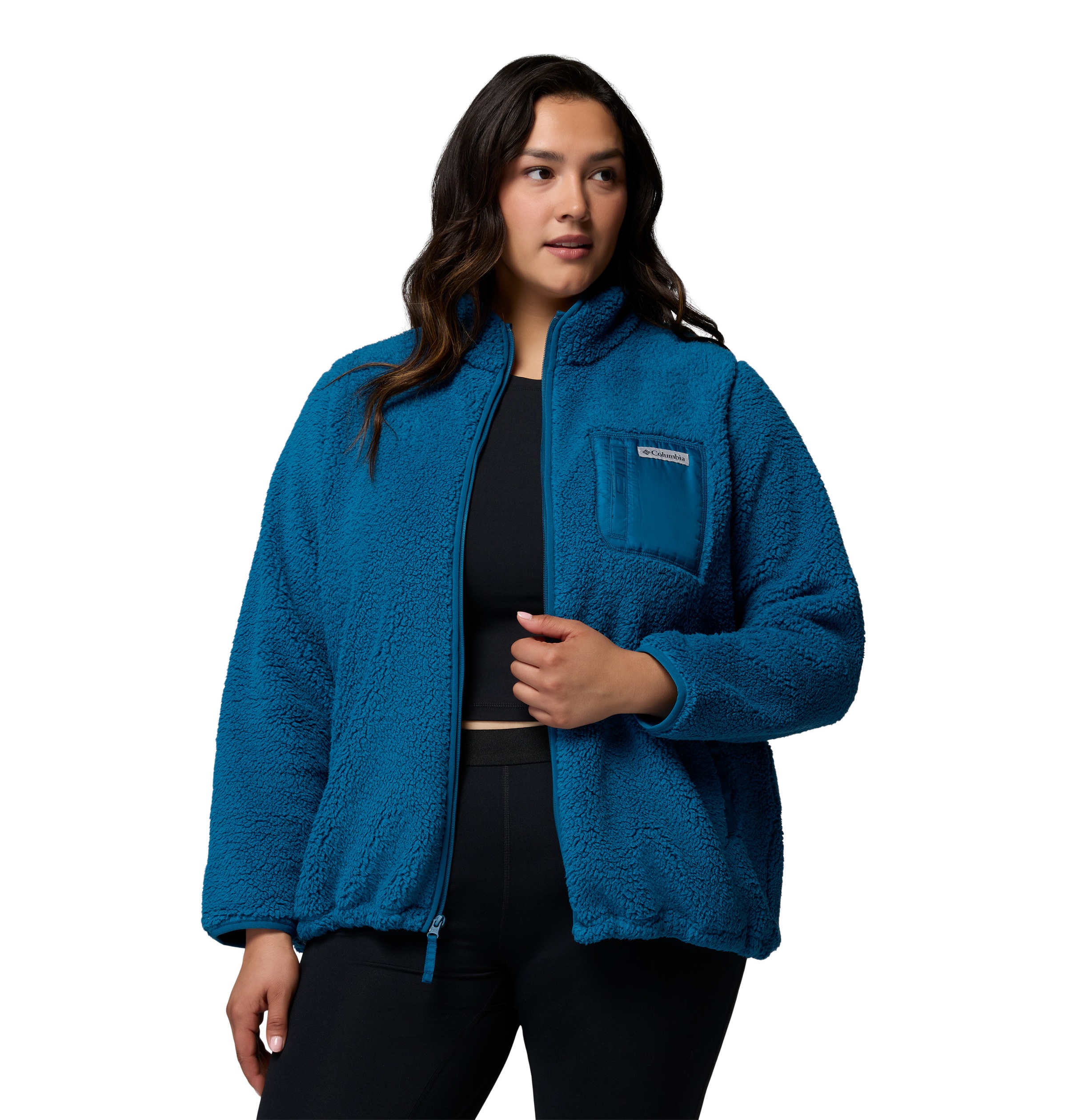 Columbia Fleecejacke »West Bend Full Zip II« Langarm-Design, mit Reißverschluss, wasserabweisend, windabweisend