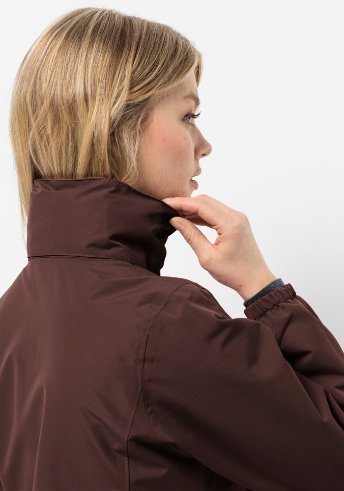 Jack Wolfskin Outdoorjacke »STORMY POINT 2L JKT W«, mit Kapuze