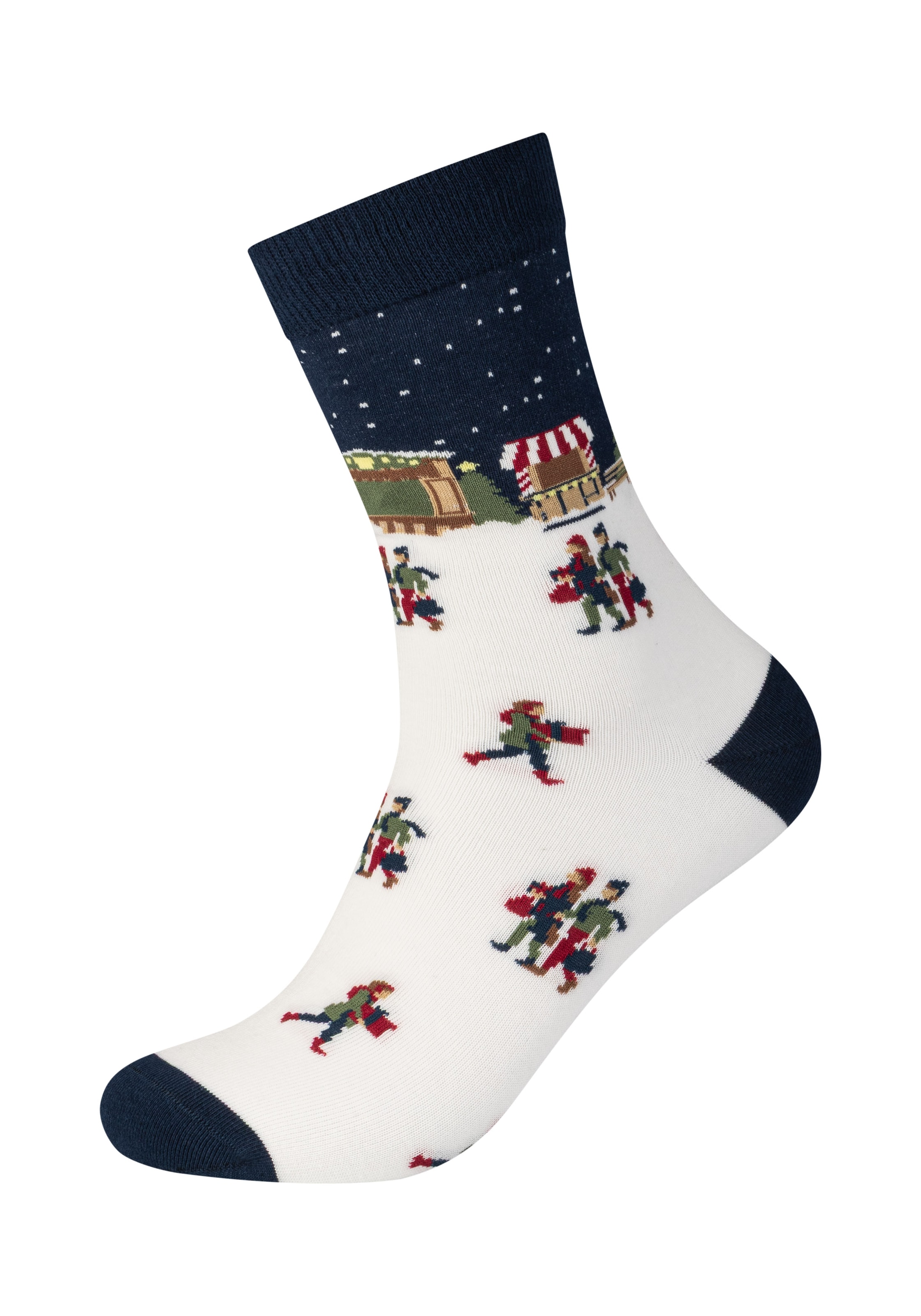 Flip Sox Socken 12 Paar,  mit Motivsocken, aus gekämmter Baumwolle