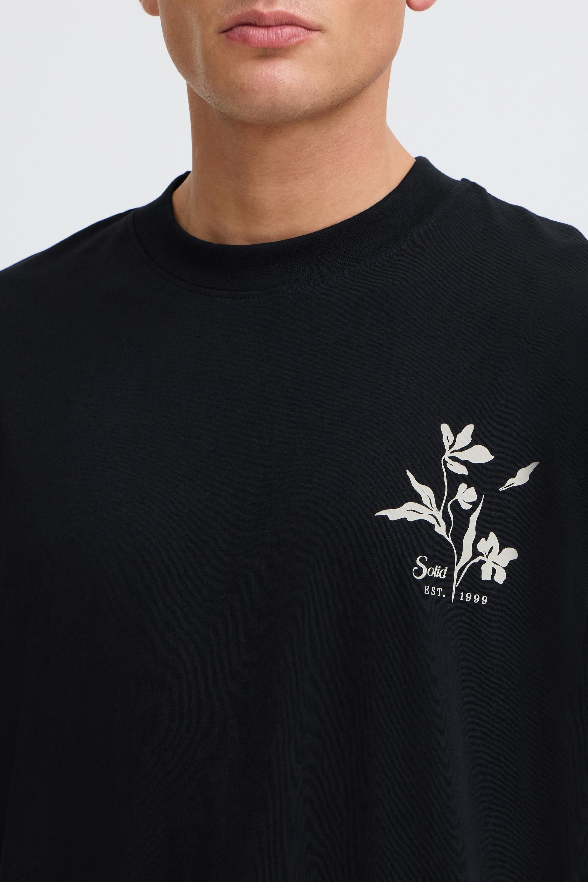 !Solid Rundhalsshirt »Rundhalsshirt SDAmon Oversized«