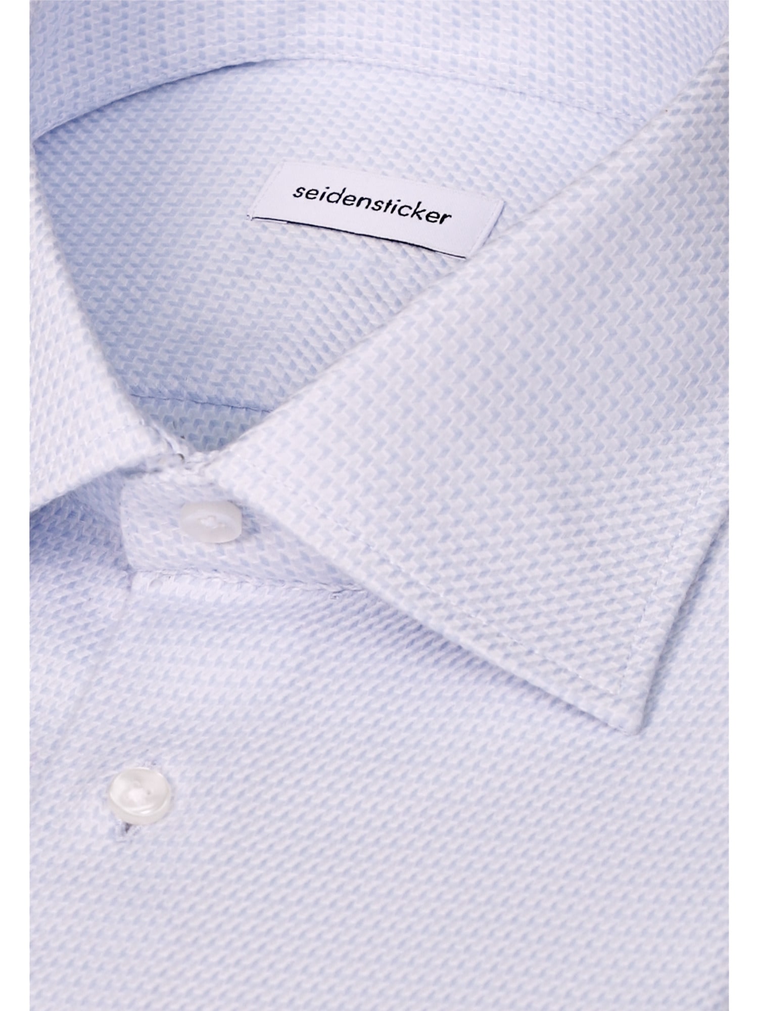 seidensticker Businesshemd »Schwarze Rose« Regular 1/1 Kentkragen Struktur