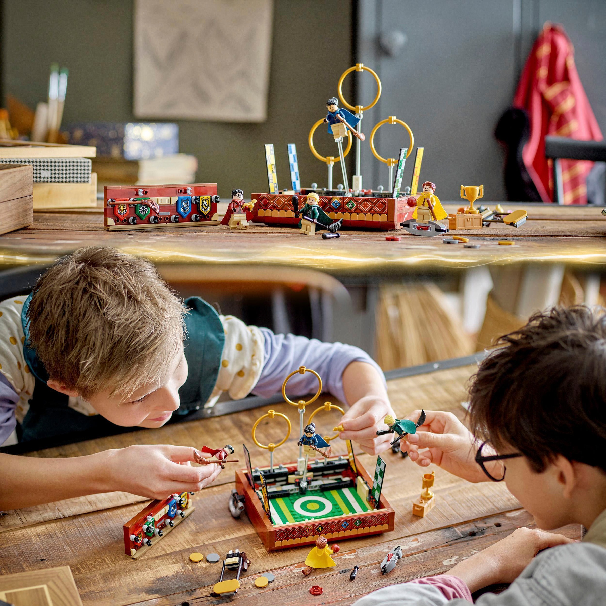 LEGO® Konstruktionsspielsteine »Quidditch Koffer (76416), LEGO® Harry Potter™«, (599 St.), Made in Europe
