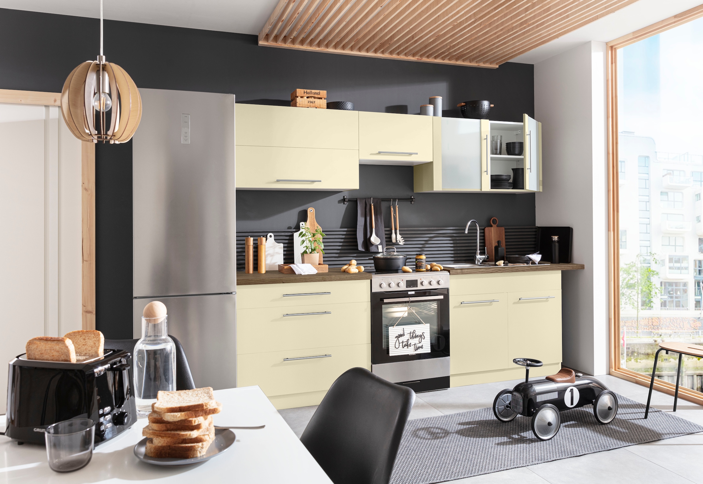 wiho Küchen Faltlifthängeschrank »Unna«, Soft Funktion breit, bei Close kaufen mit OTTO 90 cm