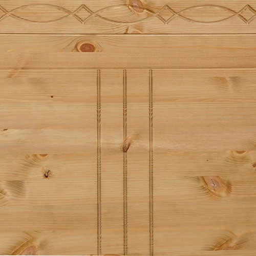 Home affaire Drehtürenschrank »Indra«, (3 Breiten: 100/145/233 cm H/T ca.187/54 cm), aus massiver Kiefer, mit Spiegel bei der 3- und 5trg.Variante