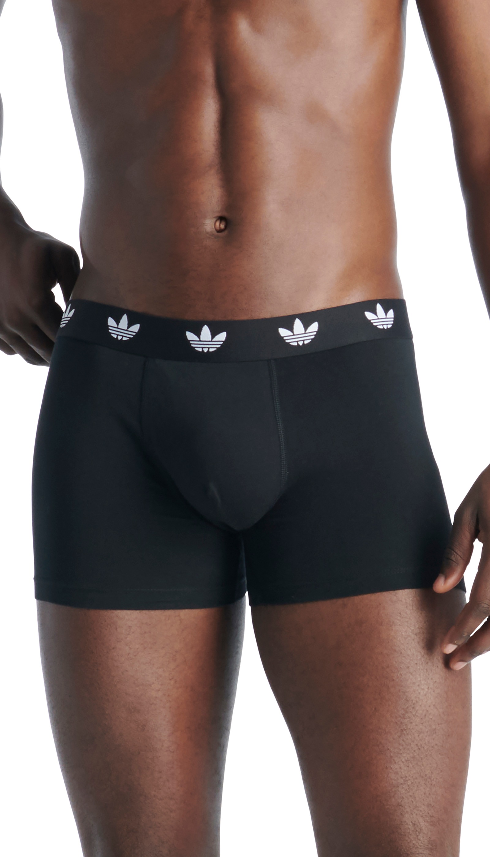 adidas Originals Trunk »Comfort Flex Cotton«, (2er Pack), mit elastischem Logobund für Komfort