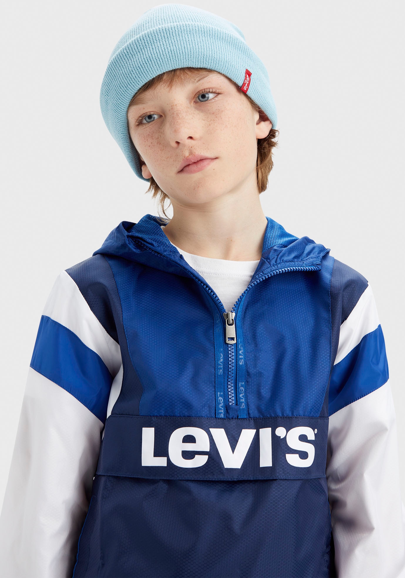 Levi's® Kids Anorak »LVB COLOR BLOCK ANORAK«, mit Kapuze, for BOYS