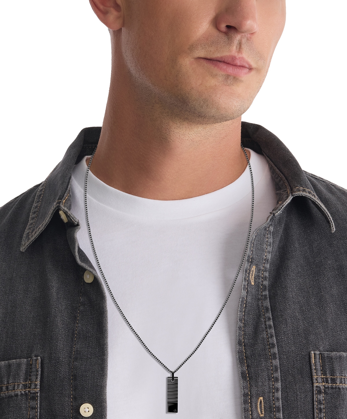 Calvin Klein Kette mit Anhänger »CK PARALLEL«