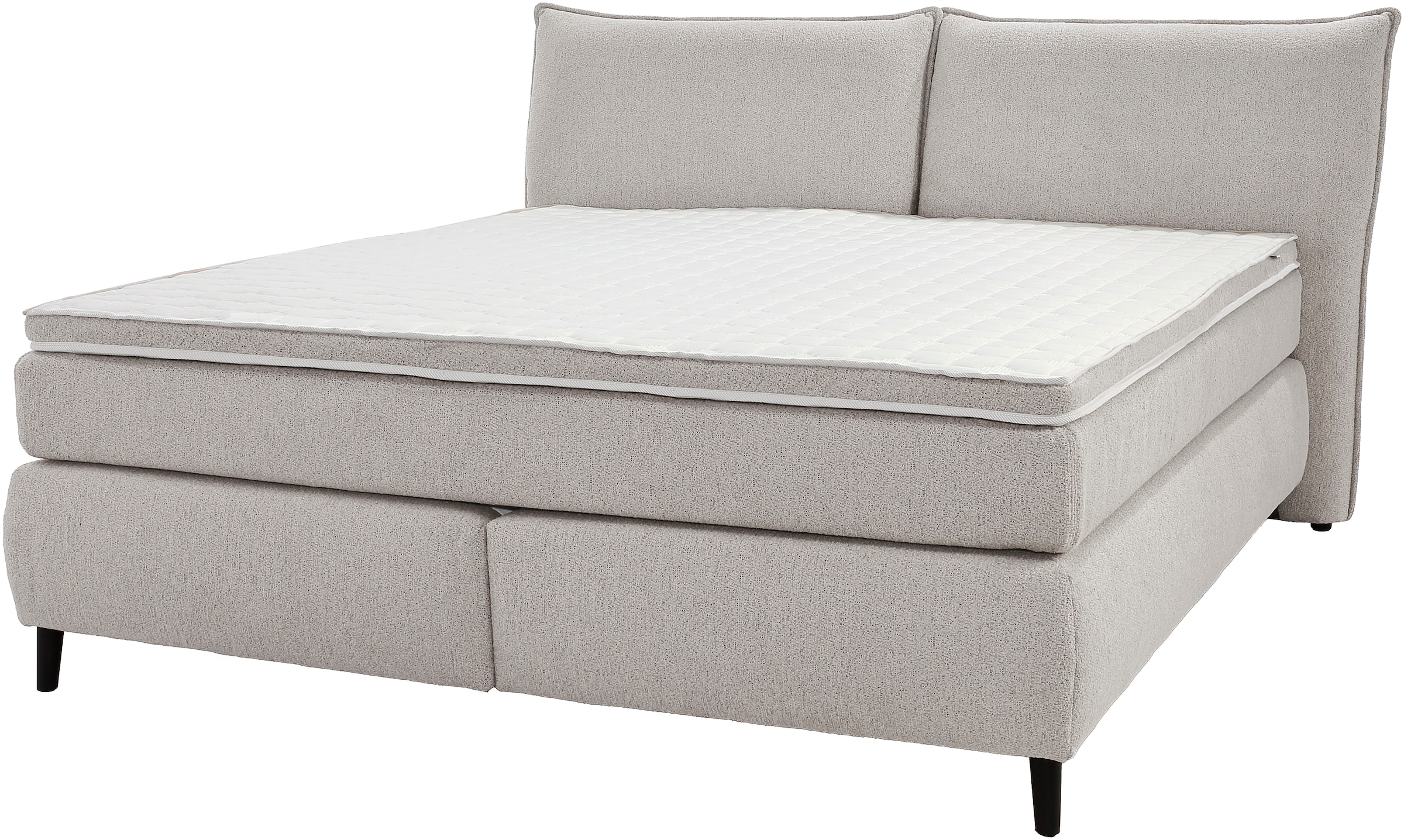 Jockenhöfer Gruppe Boxspringbett »Hacienda, Breite 180cm ,erhältlich in verschiedenen Farben« 7-Zonen-TTFK-Matratze, KS-Topper, verschiedene Härtegrade wählbar