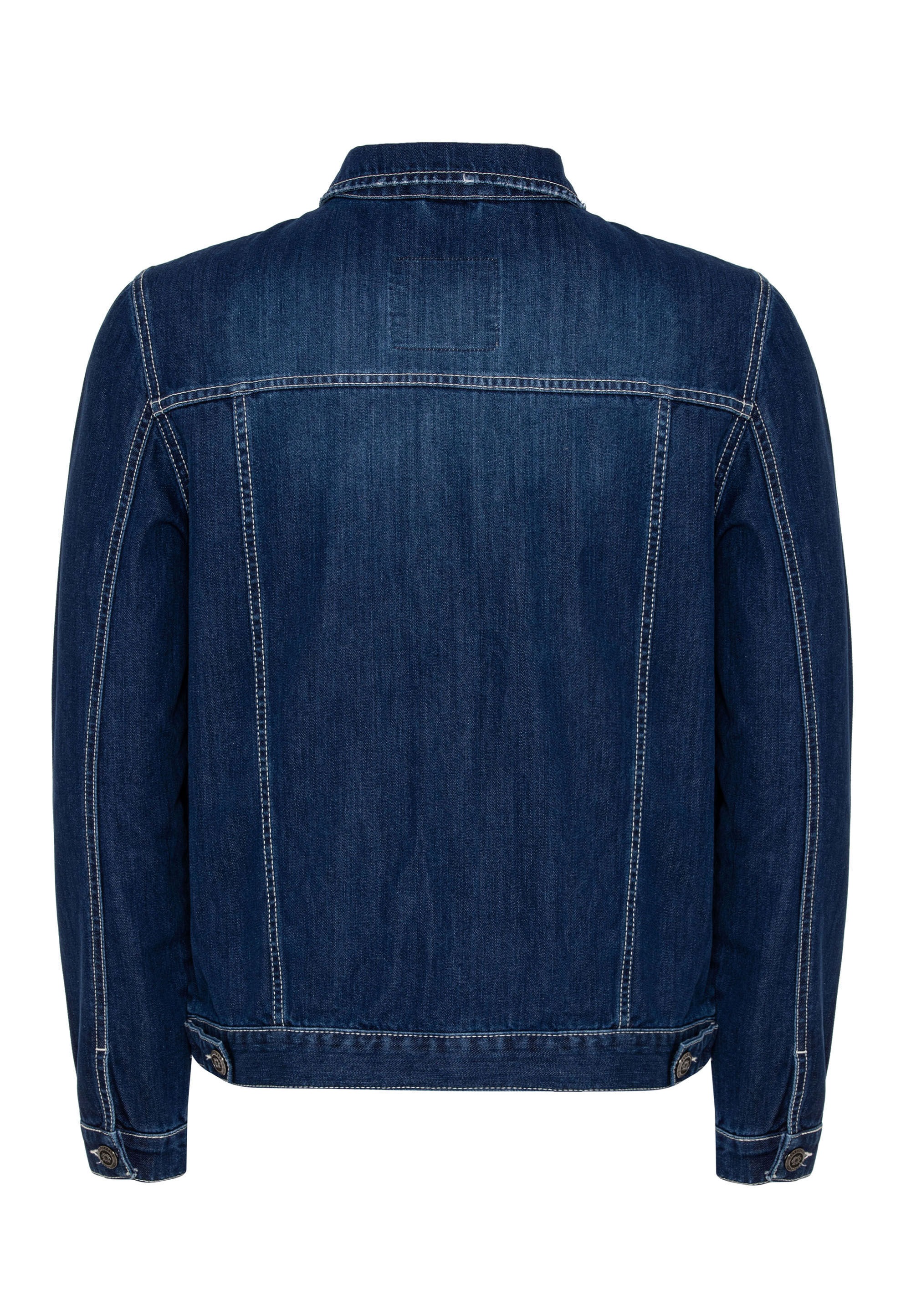Cipo & Baxx Jeansjacke »Cipo & Baxx Jacke CJ289« ohne Kapuze mit Knopfleiste