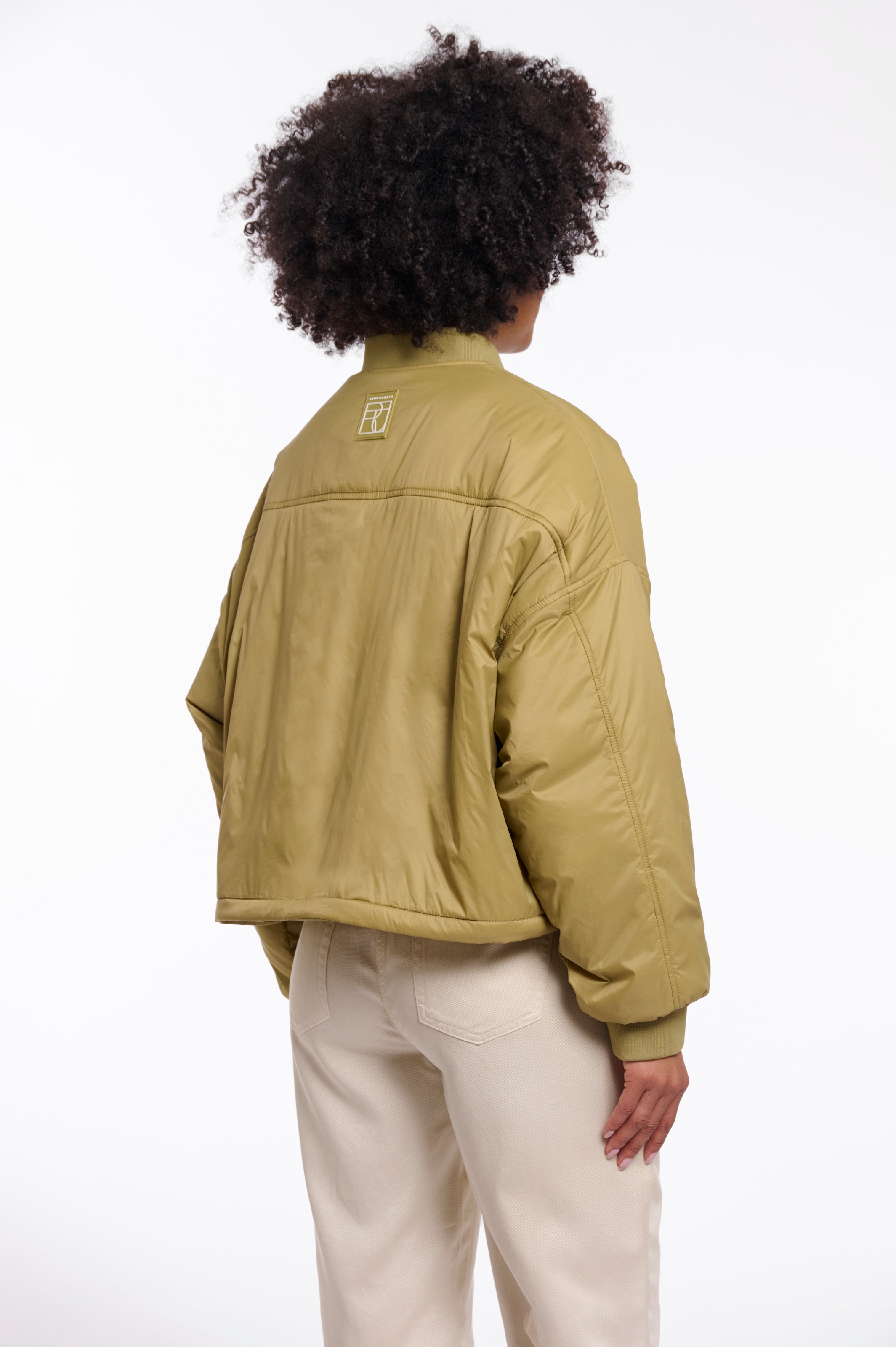 Rino & Pelle Bomberjacke »HIRA« ohne Kapuze kurz, mit Stehkragen und Reißverschluss