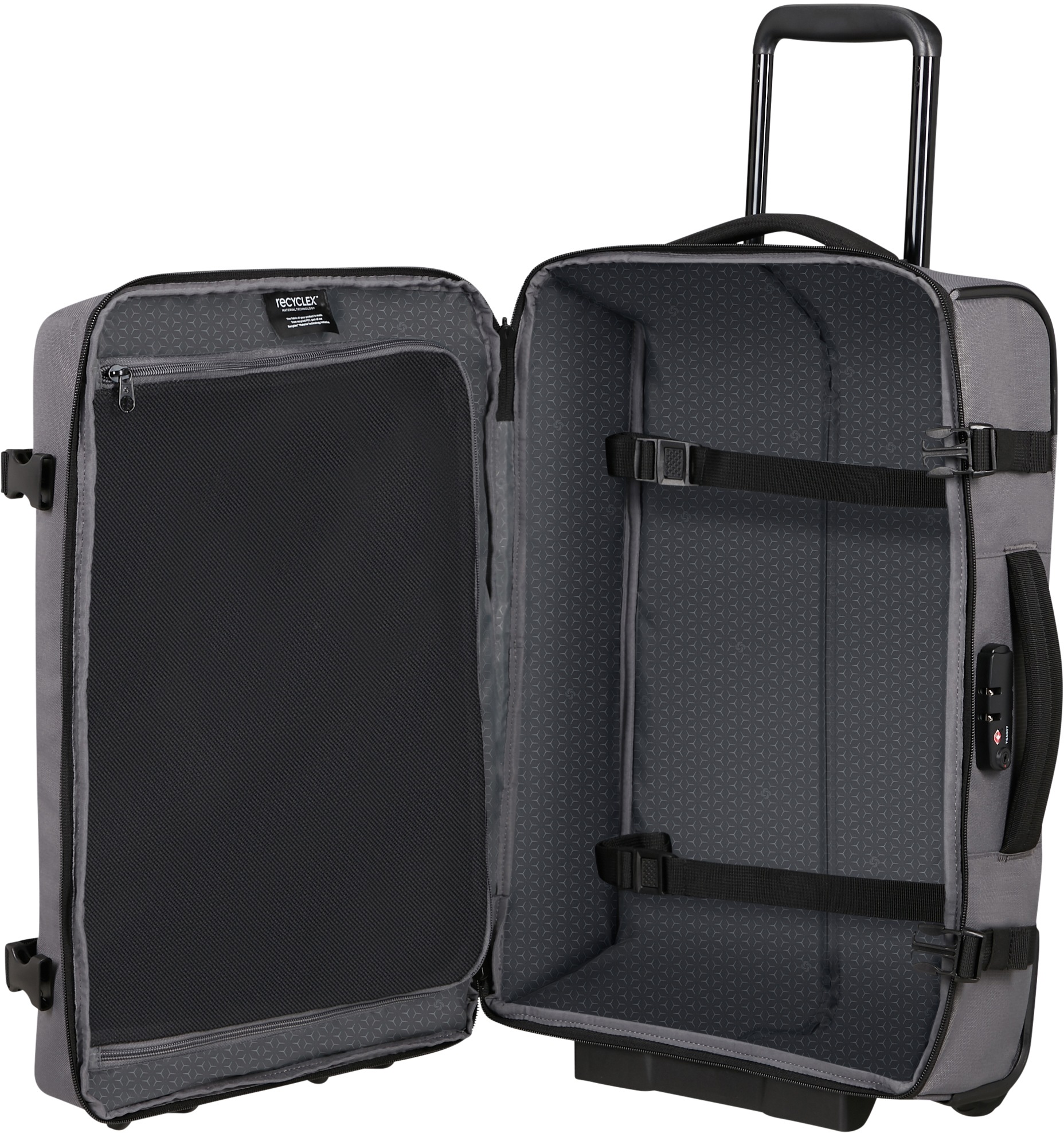 Samsonite Weichgepäck-Trolley »ROADER, 55 cm«, 2 Rollen, Handgepäck Reisekoffer Handgepäckkoffer