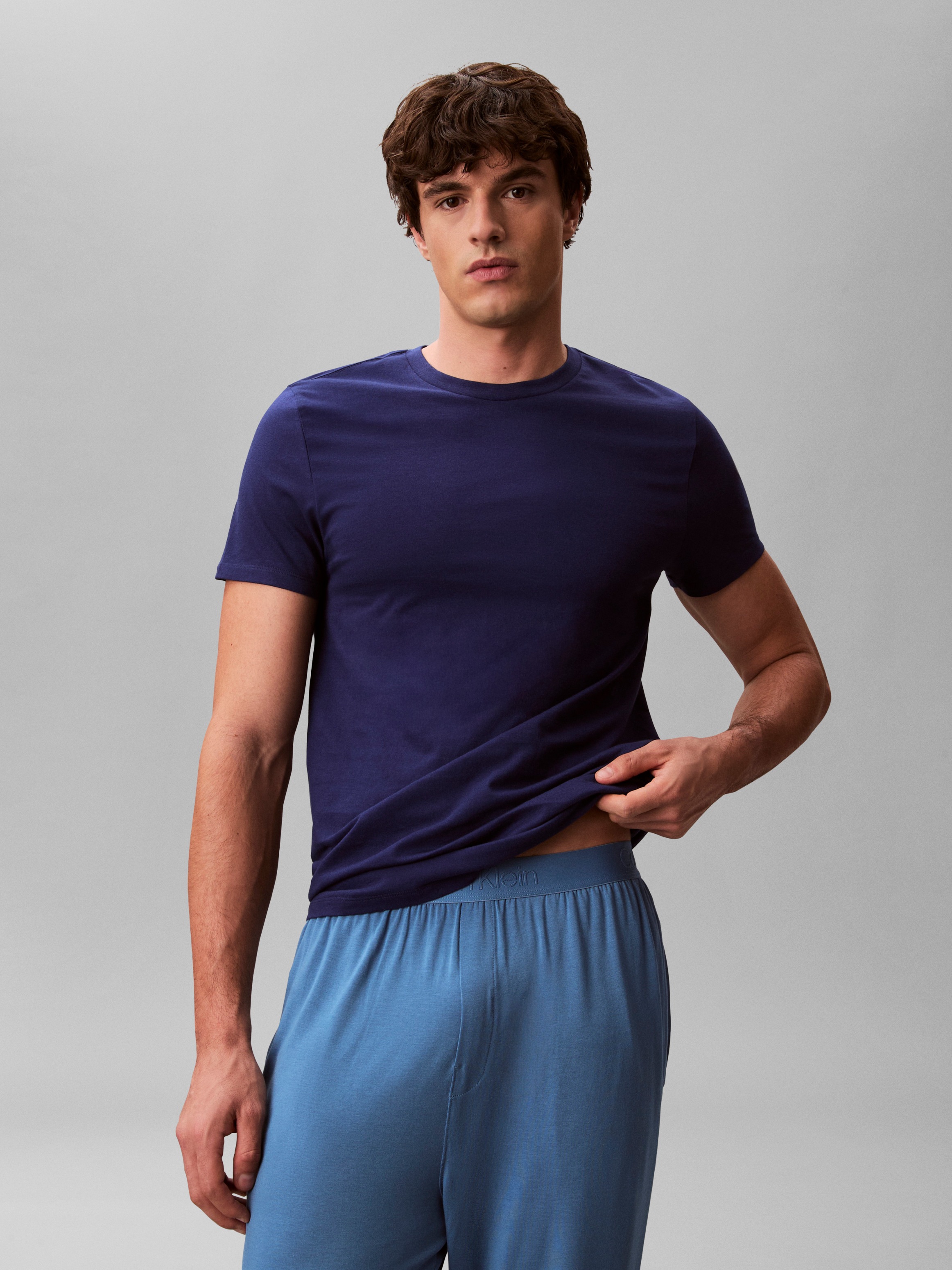 Calvin Klein Underwear T-Shirt »S/S CREW NECK 3PK« Packung, 3er-Pack, 3 tlg. mit Logostickerei