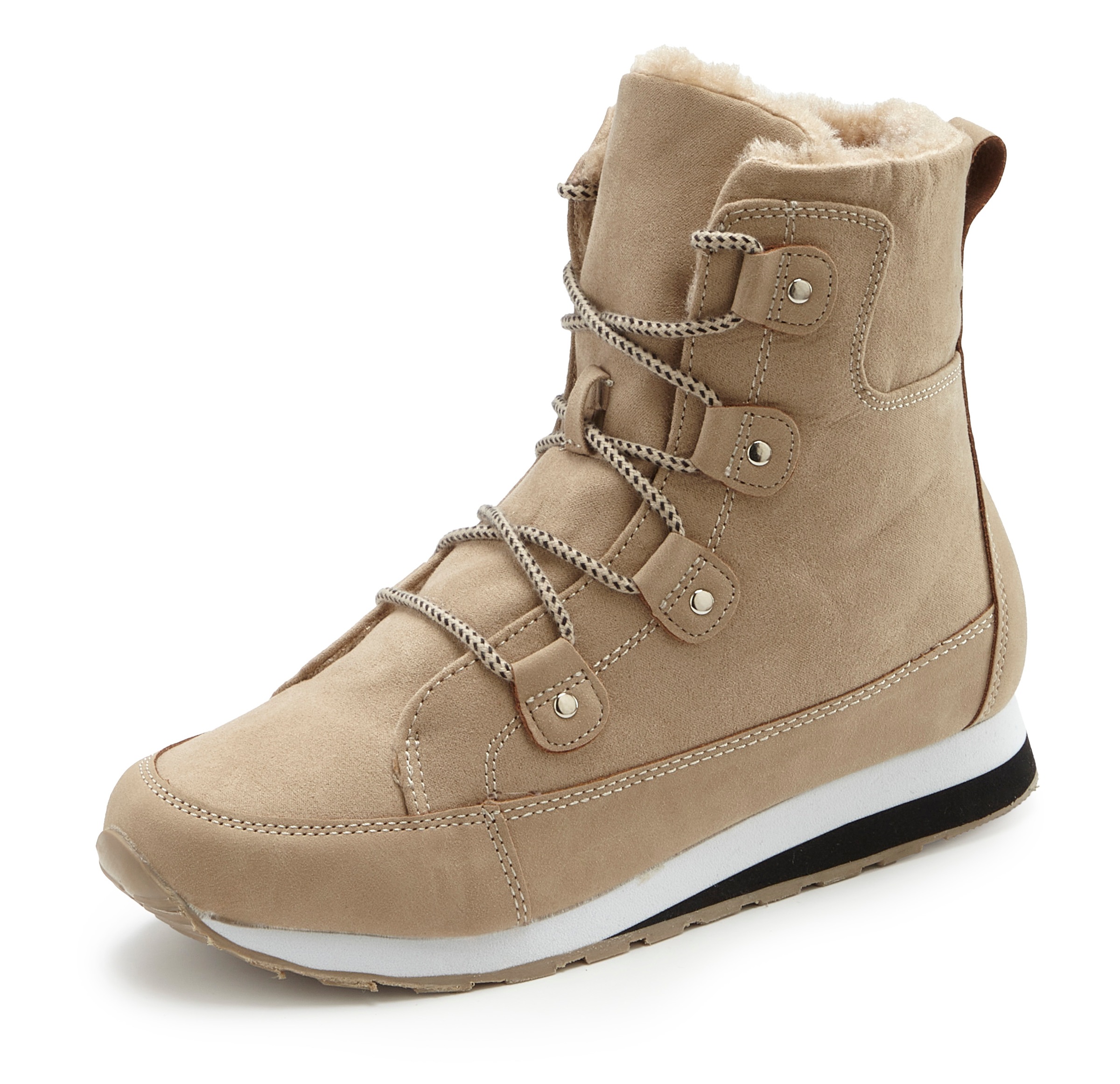 Vivance Stiefelette  mit Warmfutter, Winterstiefel, Stiefel, Boots VEGAN