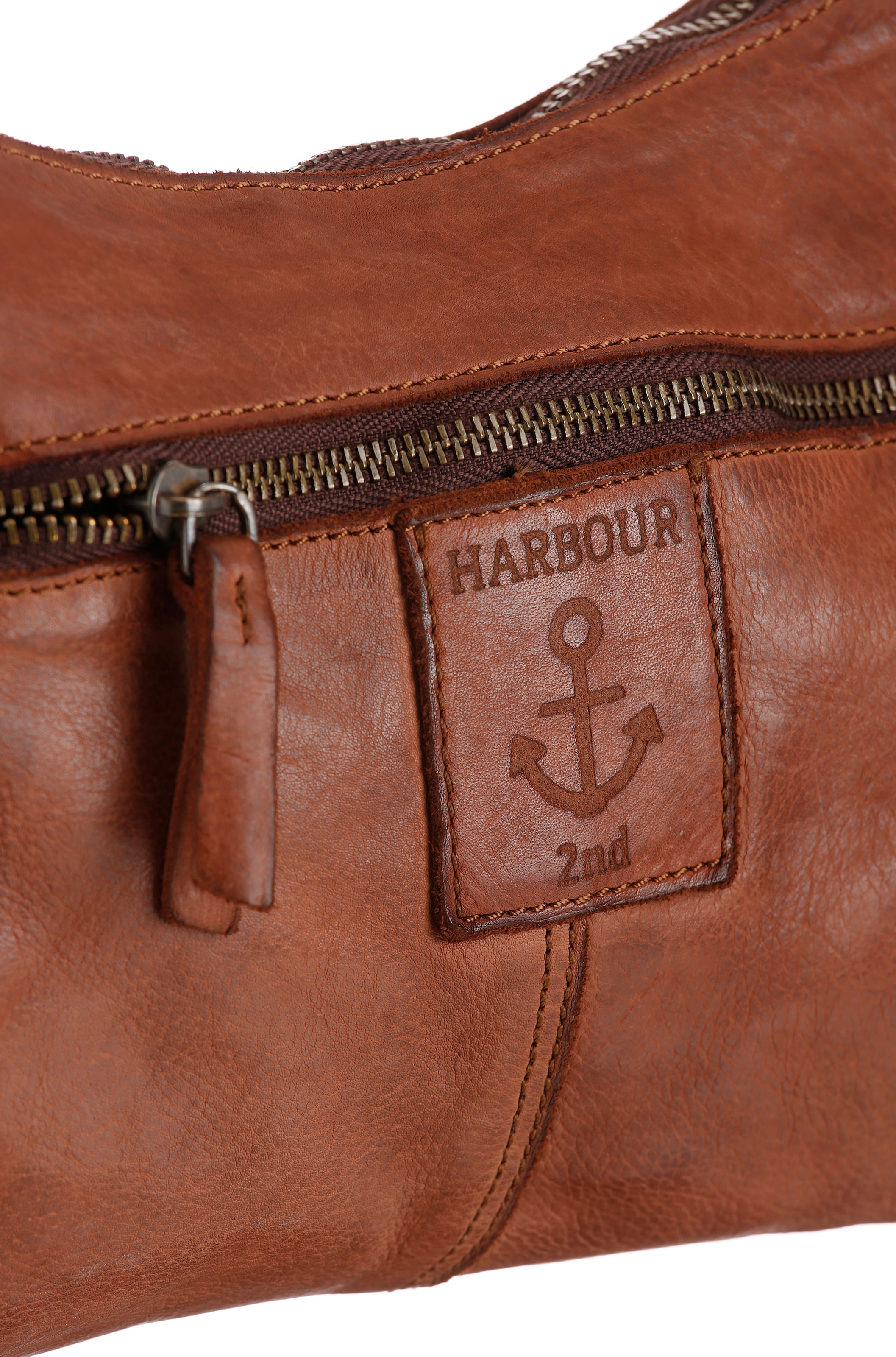 HARBOUR 2nd Schultertasche »Mara«, mit typischen Marken-Anker-Label und Schmuckanhänger