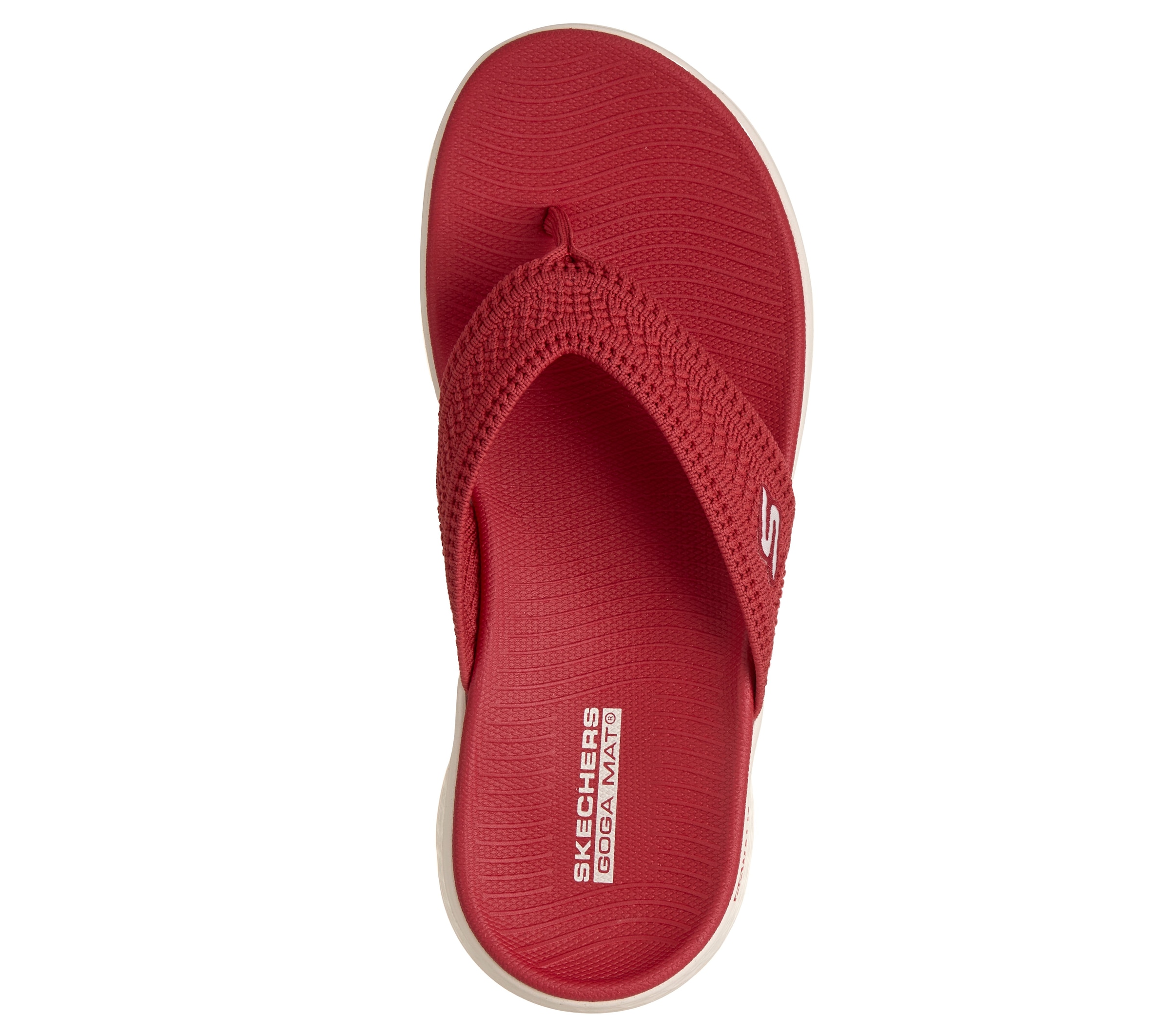Skechers Zehentrenner »GO WALK FLEX SANDAL«  Badeschuh, Strandschuh, Sommerschuh mit Goga Mat Fußbett