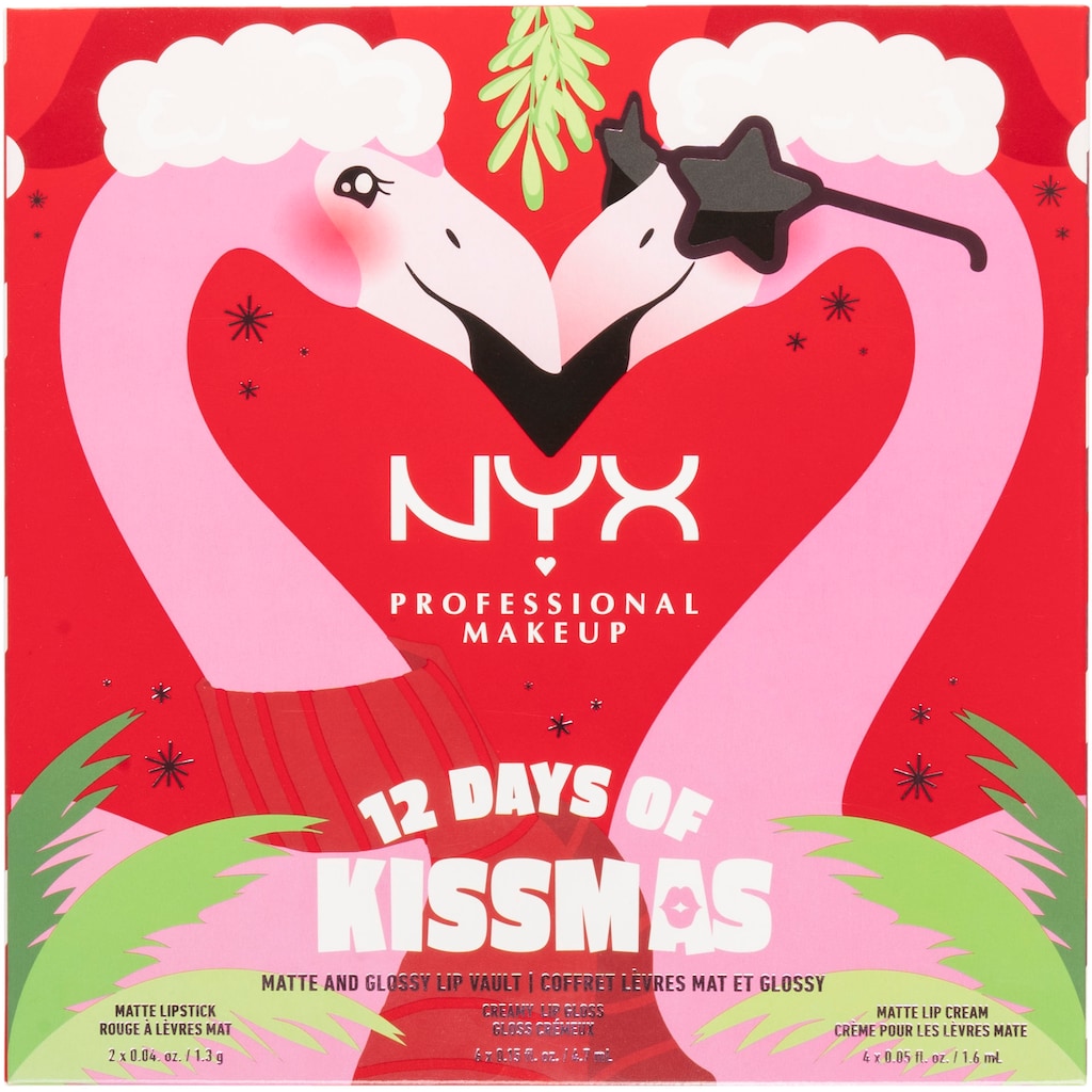 NYX Adventskalender »NYX Professional Makeup 12 Days of Kissmas«, ab 18 Jahren