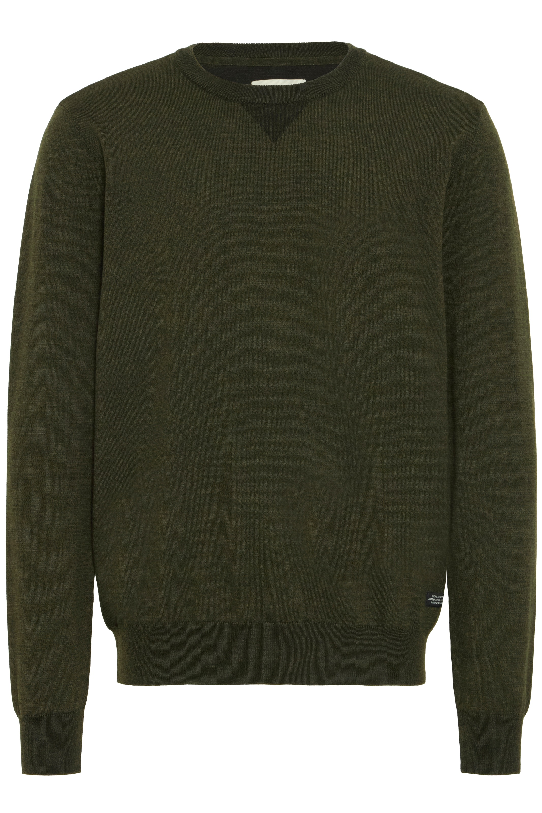Blend Rundhalspullover »Pullover« Kunstfaser,