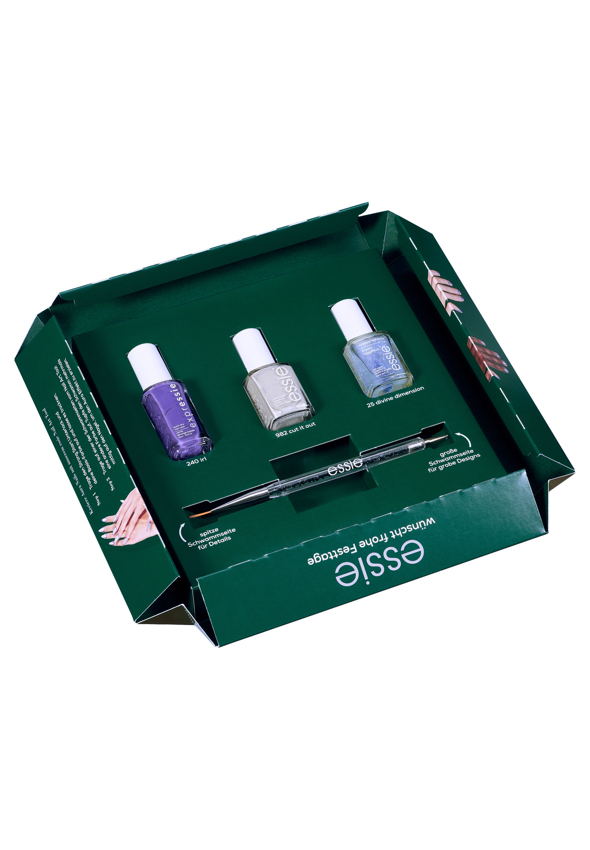 essie Nagellack-Set »Essie Nail Art Weihnachtsset«