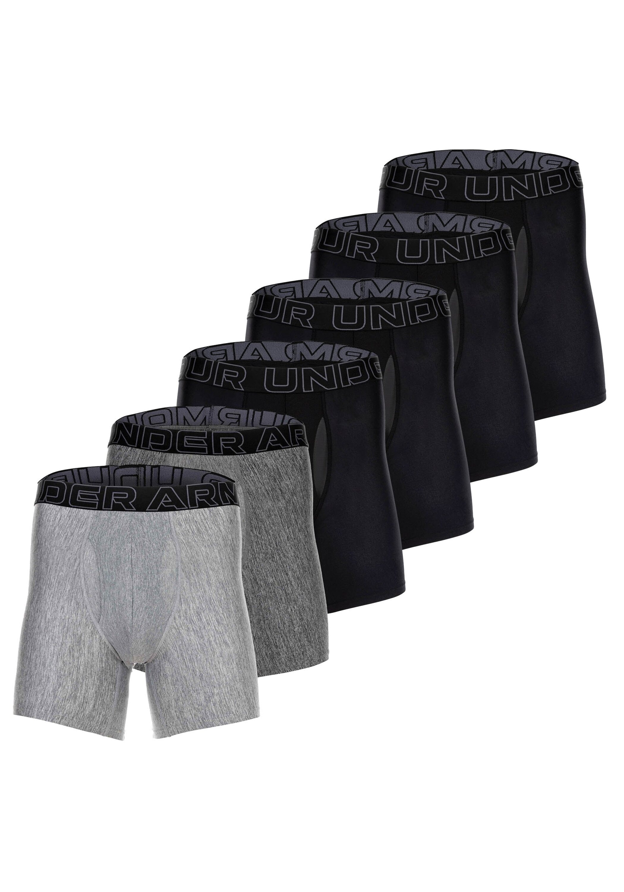 Boxershorts »Boxershort UA PERFORMANCE TECH - SOLID 6 IN 6PK 6er Pack«