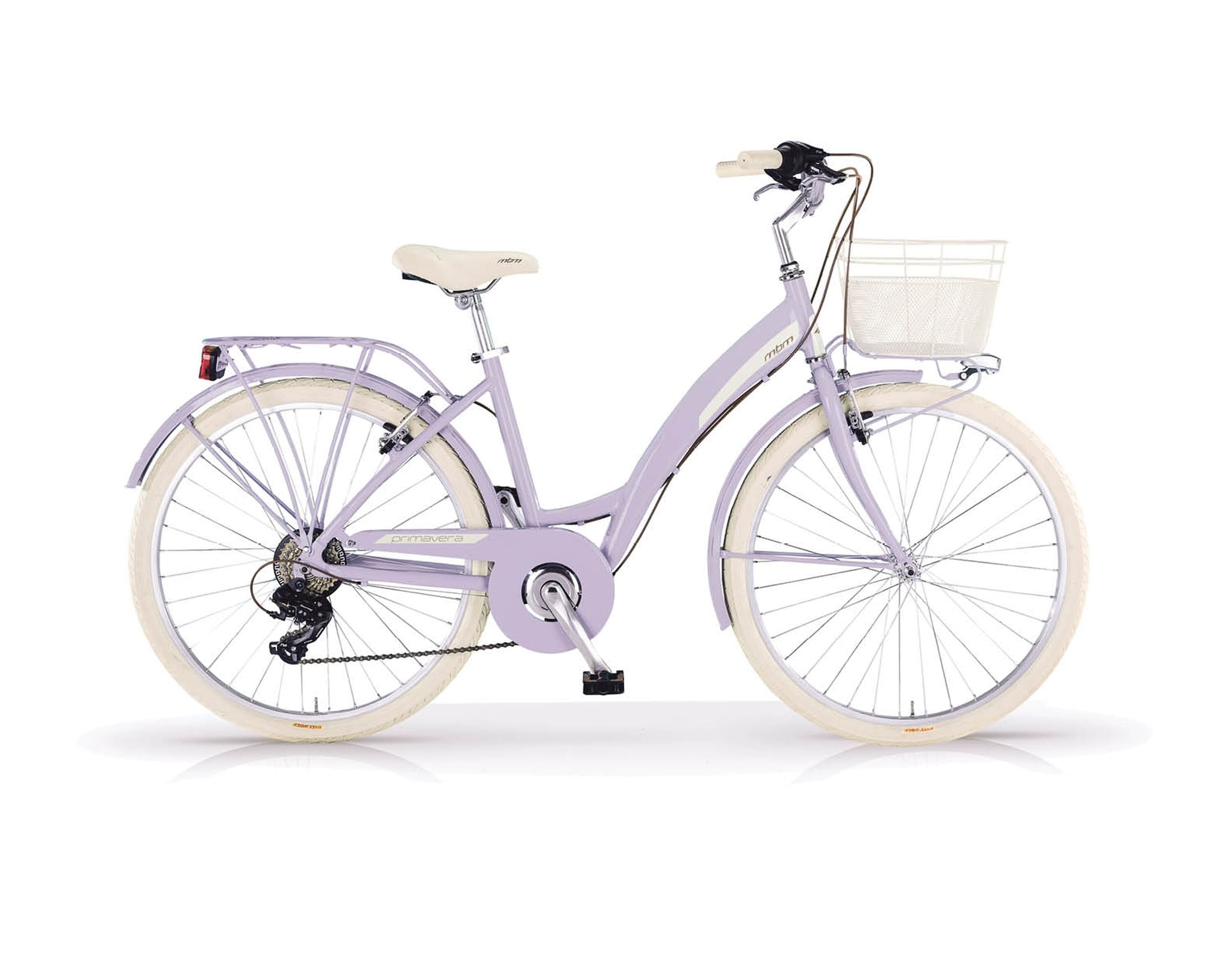 MBM Trekkingrad »Citybike New Primavera 26 Zoll, Lila«