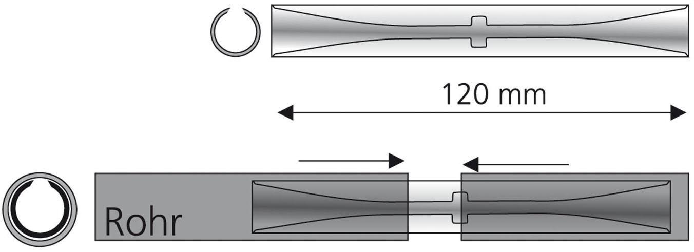 mm Verbinder, für (1 St.), Ø bei Liedeco 16 Rohre OTTO online