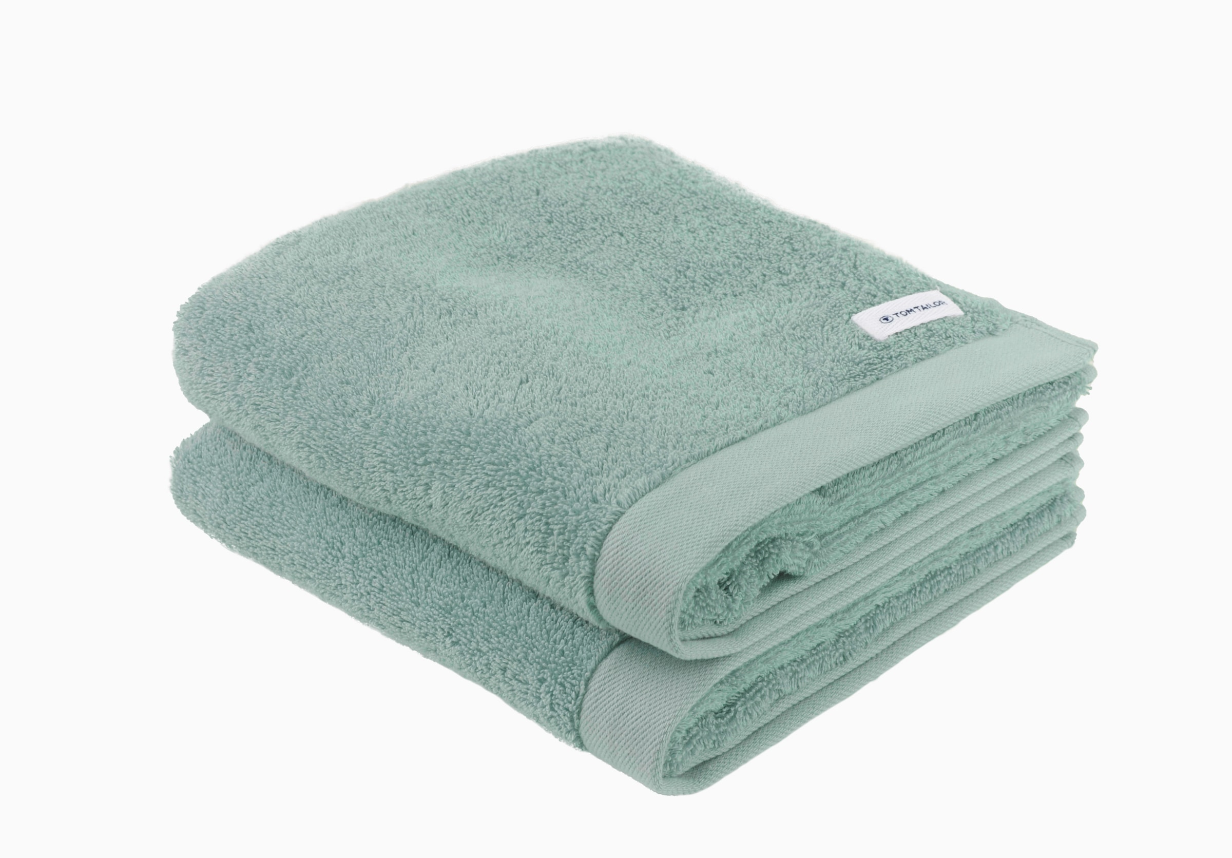 TOM TAILOR HOME Handtuch »COLOR BATH« 100% Baumwolle, 50x100 cm, uni, große Farbauswahl