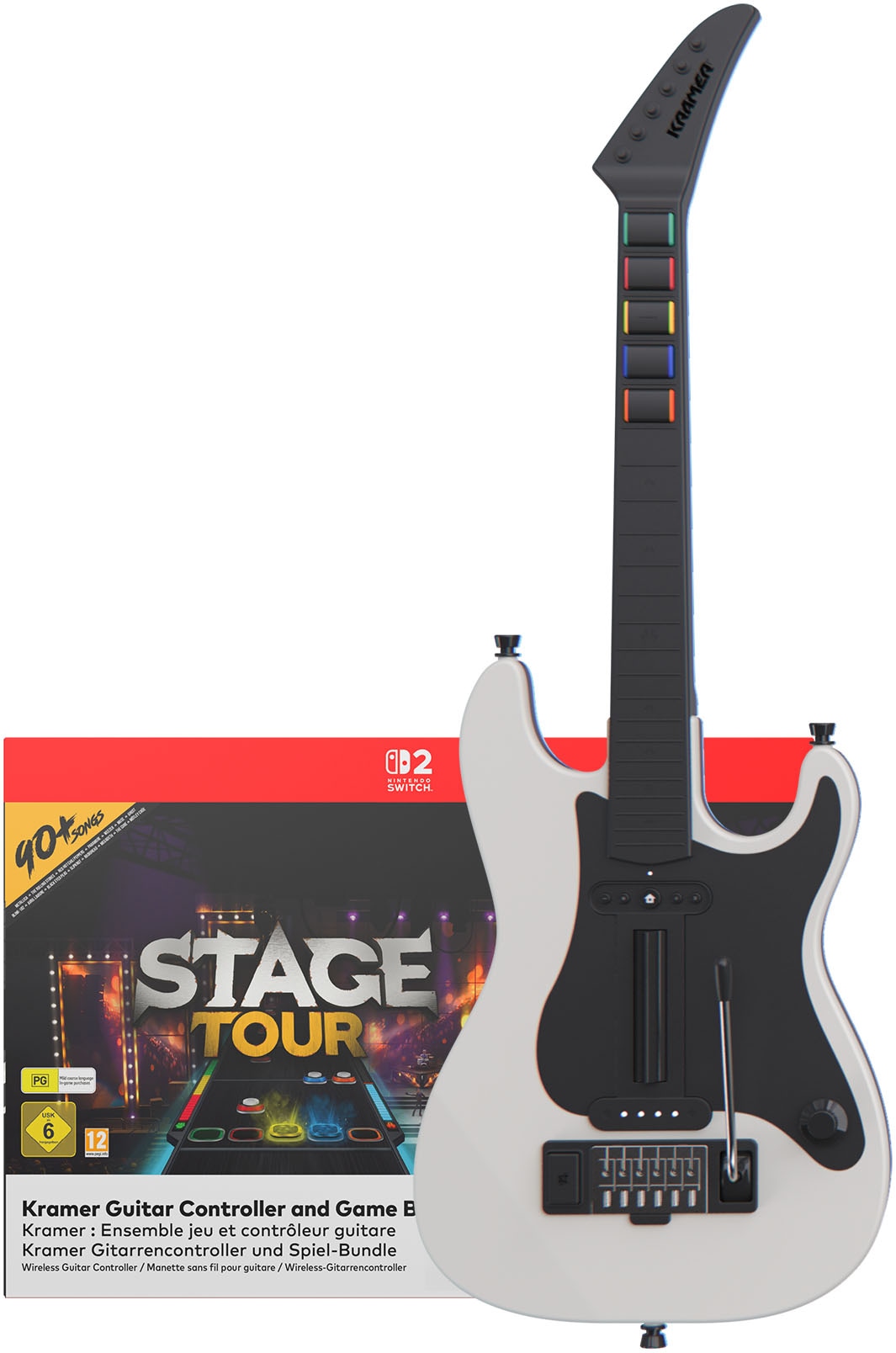 Stage Tour Switch-Controller »Switch2 Stage Tour Gamecode + Kramer Wireless Guitar Controller Bundle«