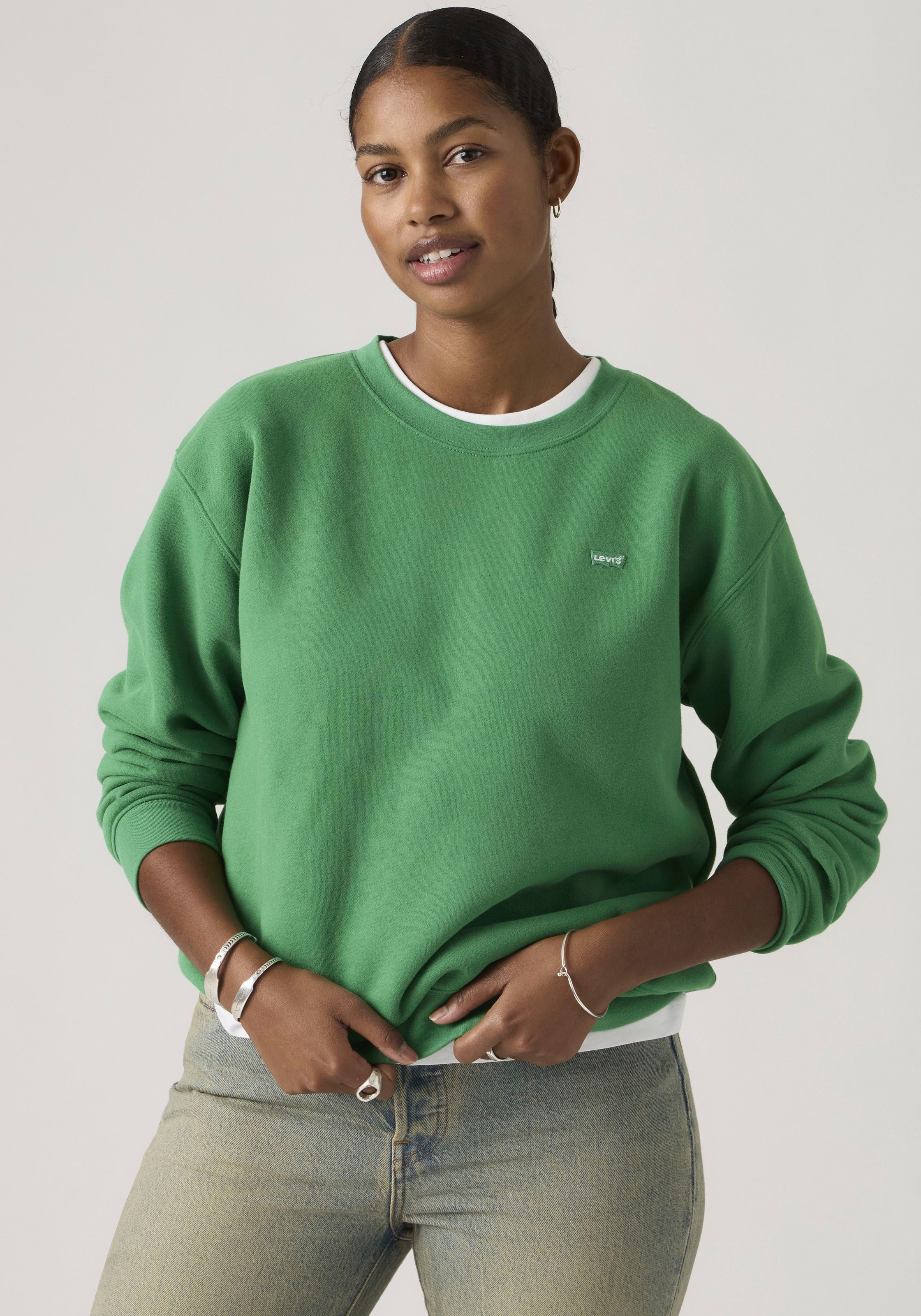 Levi's® Sweatshirt »EVERYDAY CREW SWEATSHIRT«, mit kleinem Logo auf der Brust
