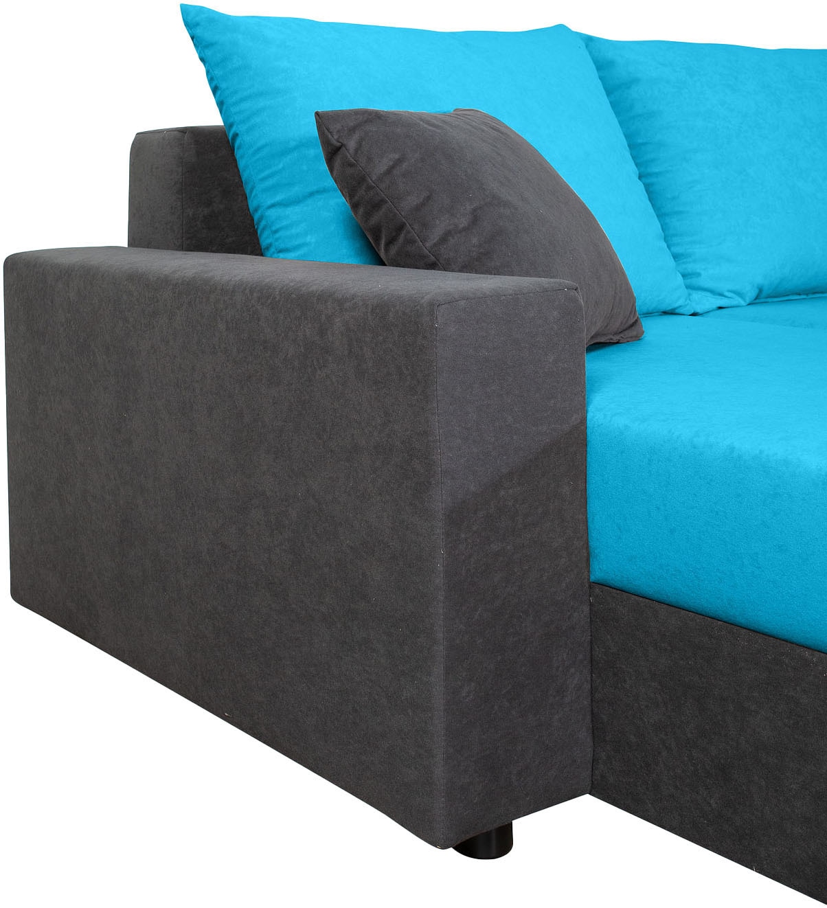 COLLECTION AB Wohnlandschaft »Pico U-Form«, Wohnlandschaft,2 X Ottomane,Polyätherschaum Polsterung