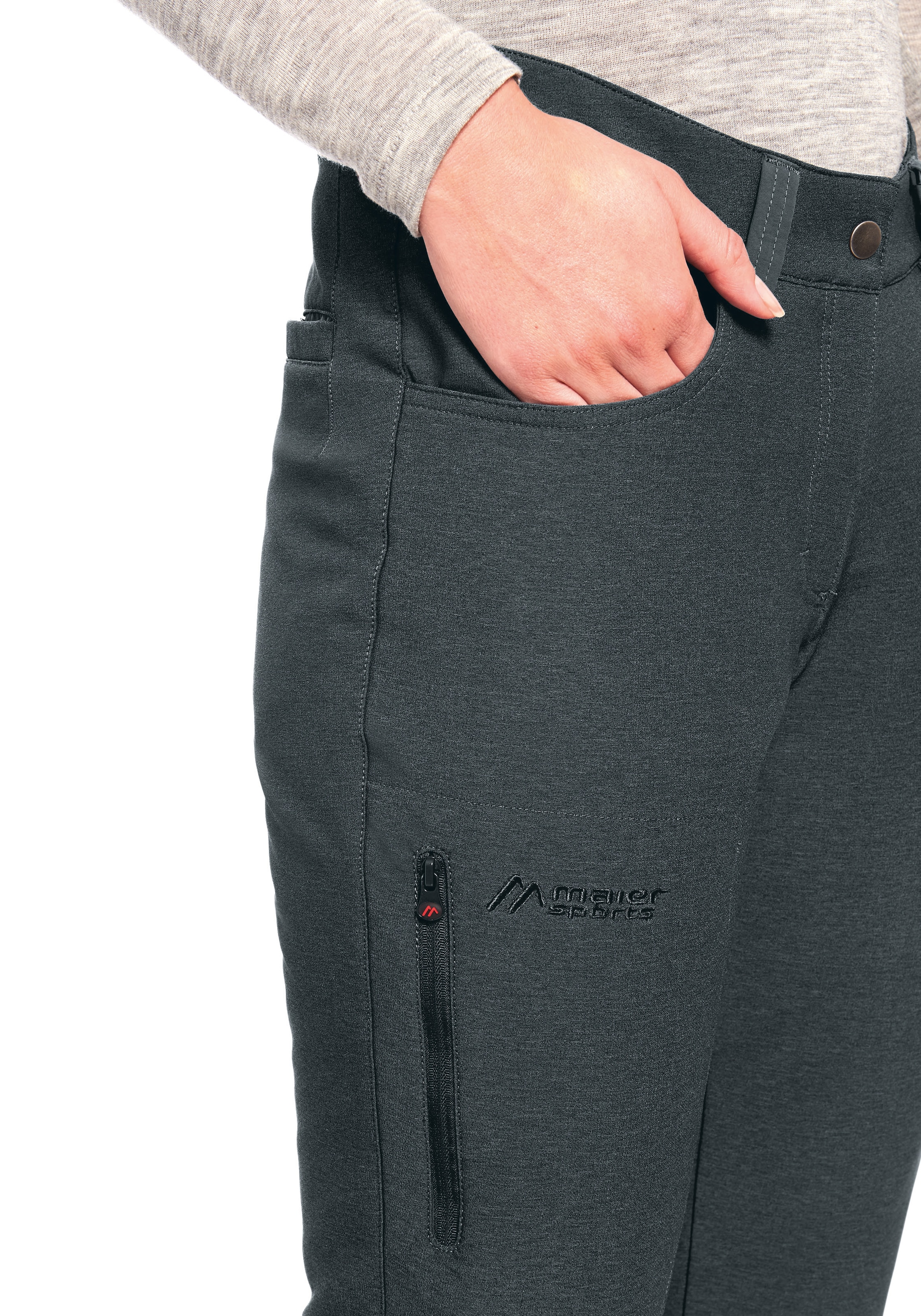 Maier Sports Funktionshose »Tillit W slim«, Slim Fit, warm, sehr elastisch, schnelltrocknend