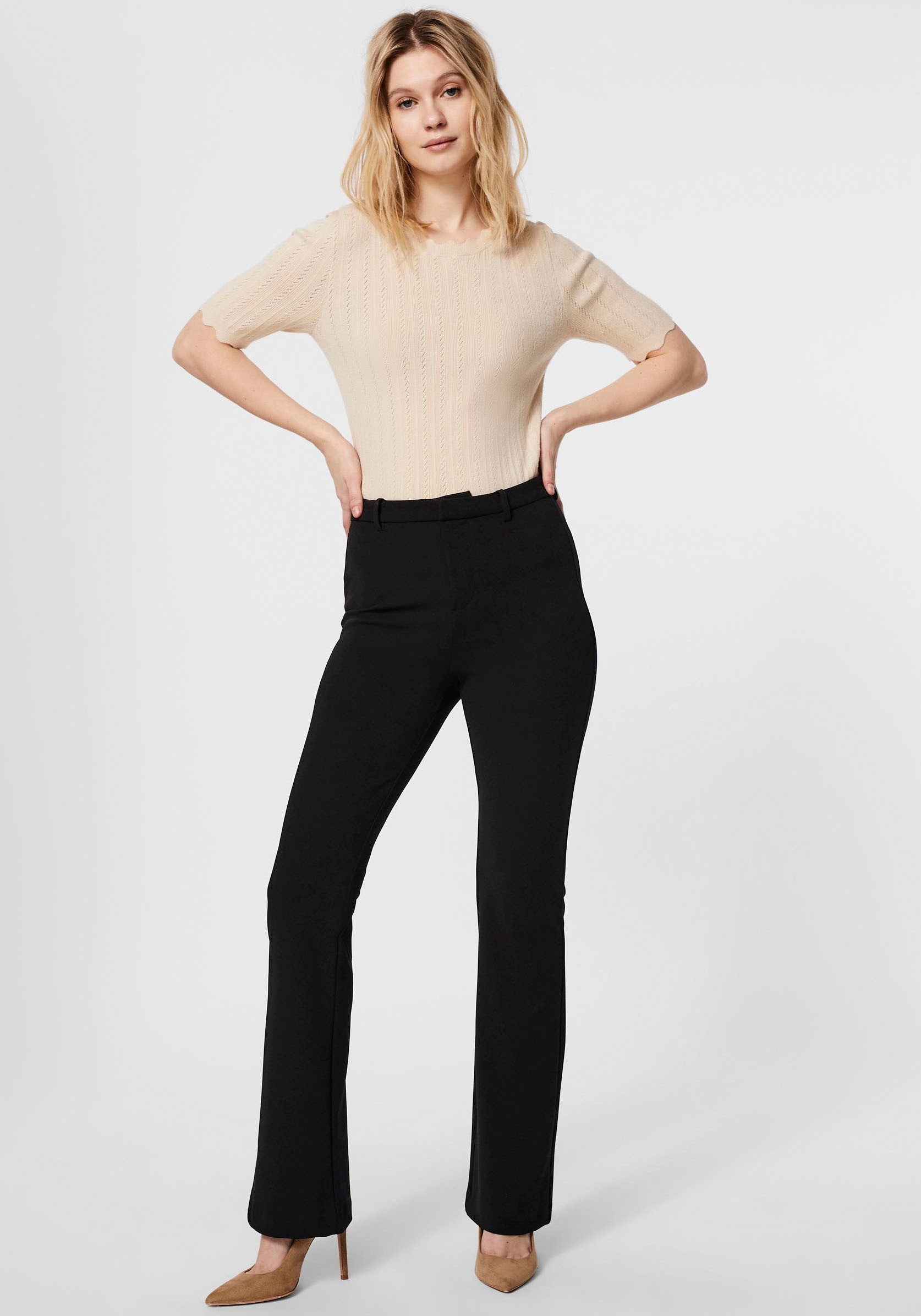 Vero Moda Bootcuthose »VMAMIRA MR FLARED PANT«