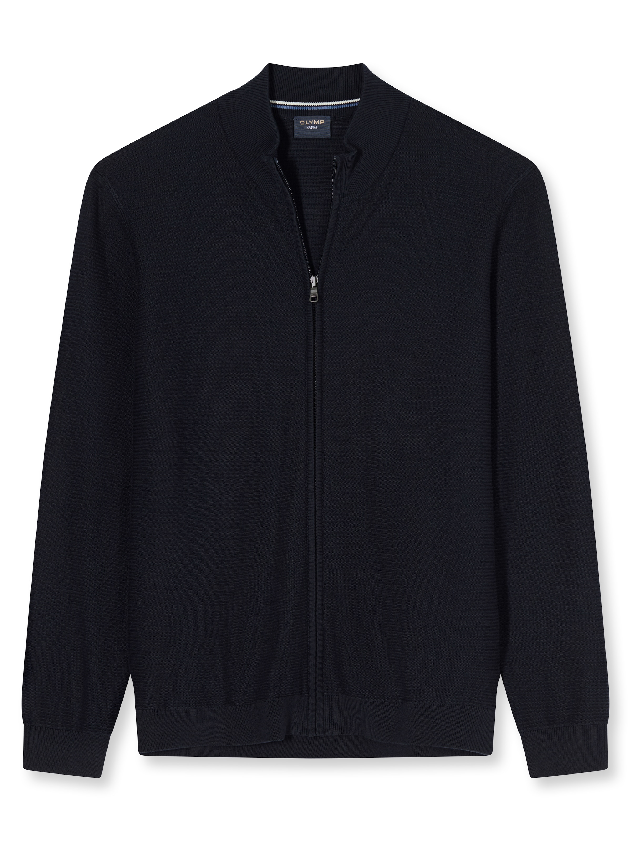 OLYMP Strickjacke Stehkragen, regular fit