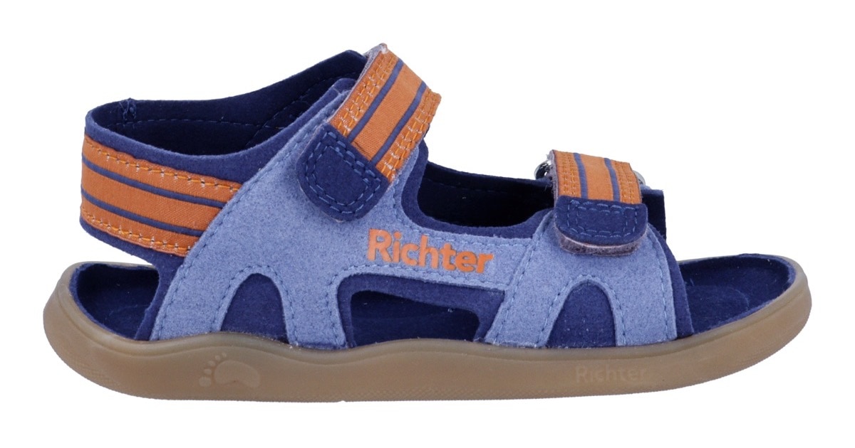 Richter Barfußschuh »Lucky«  Kinderschuh, Größenschablone zum Download, mit WMS