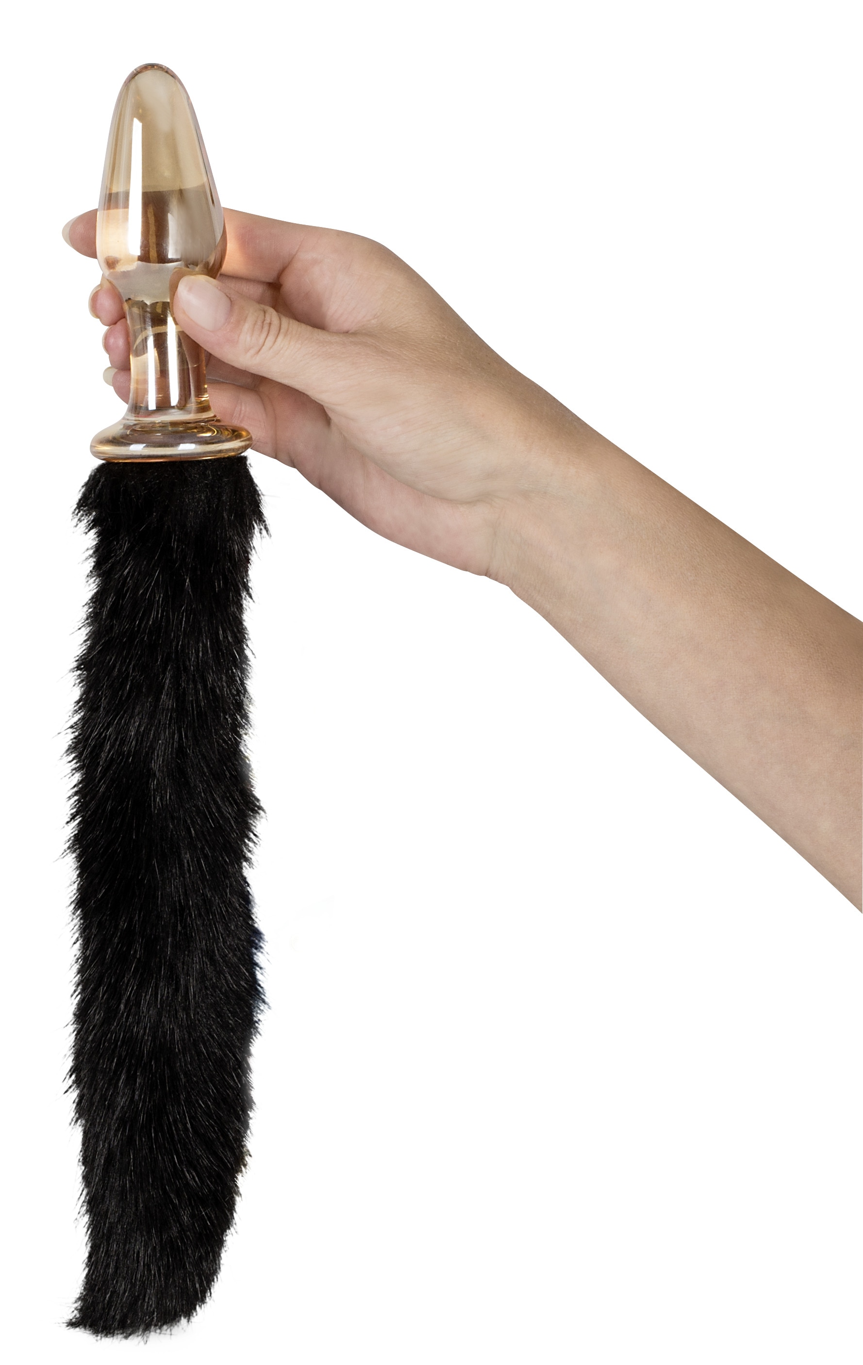 You2Toys Anal-Stimulator »Analplug mit Schweif Glas-Plug mit Schweif«