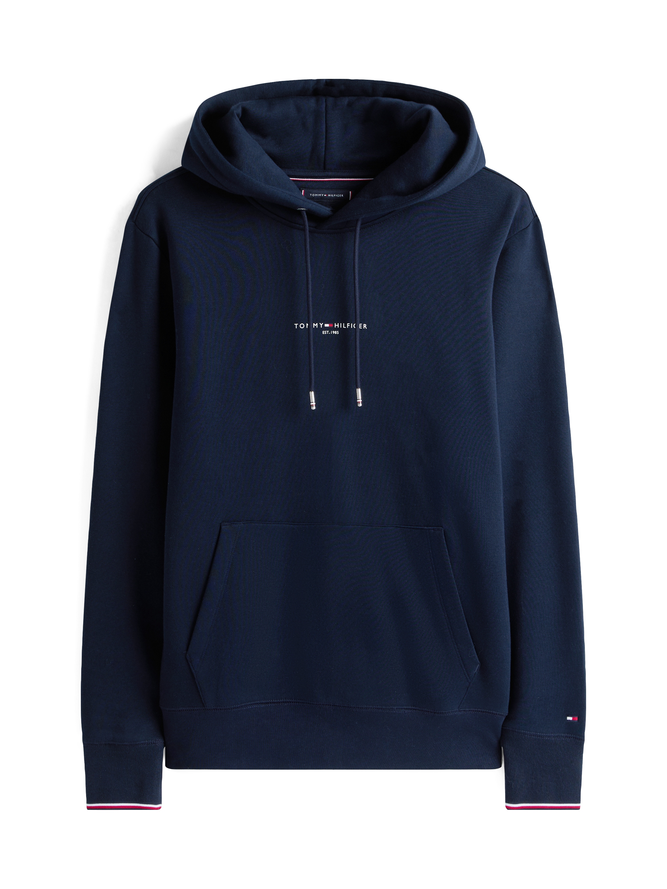 Tommy Hilfiger Hoodie »TOMMY LOGO TIPPED HOODY«, Tommy-Tape innen am Ausschnitt, Flag-Stickerei am Ärmel