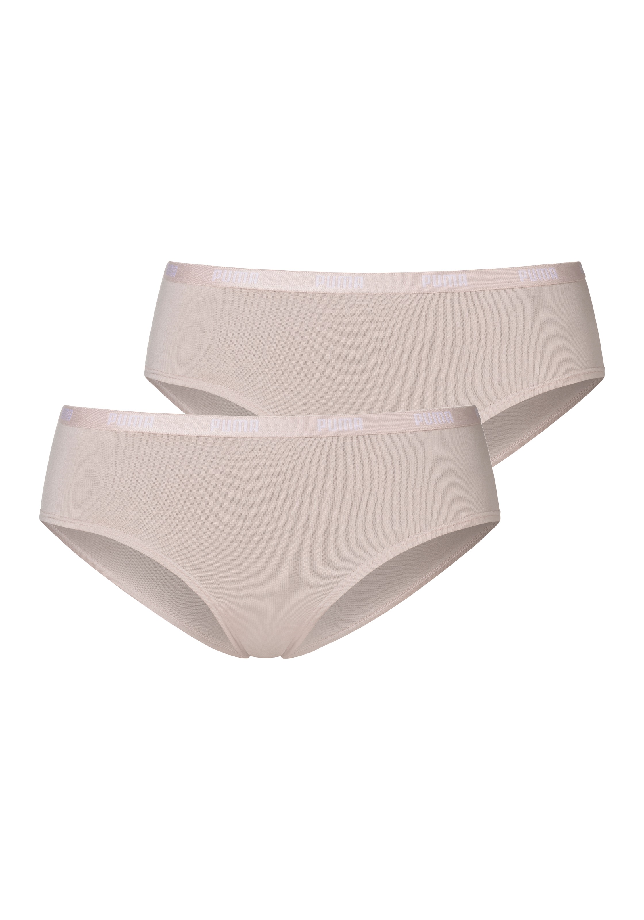 PUMA Panty »EVERYDAY«, (2 St.), mit schmalem Logobündchen