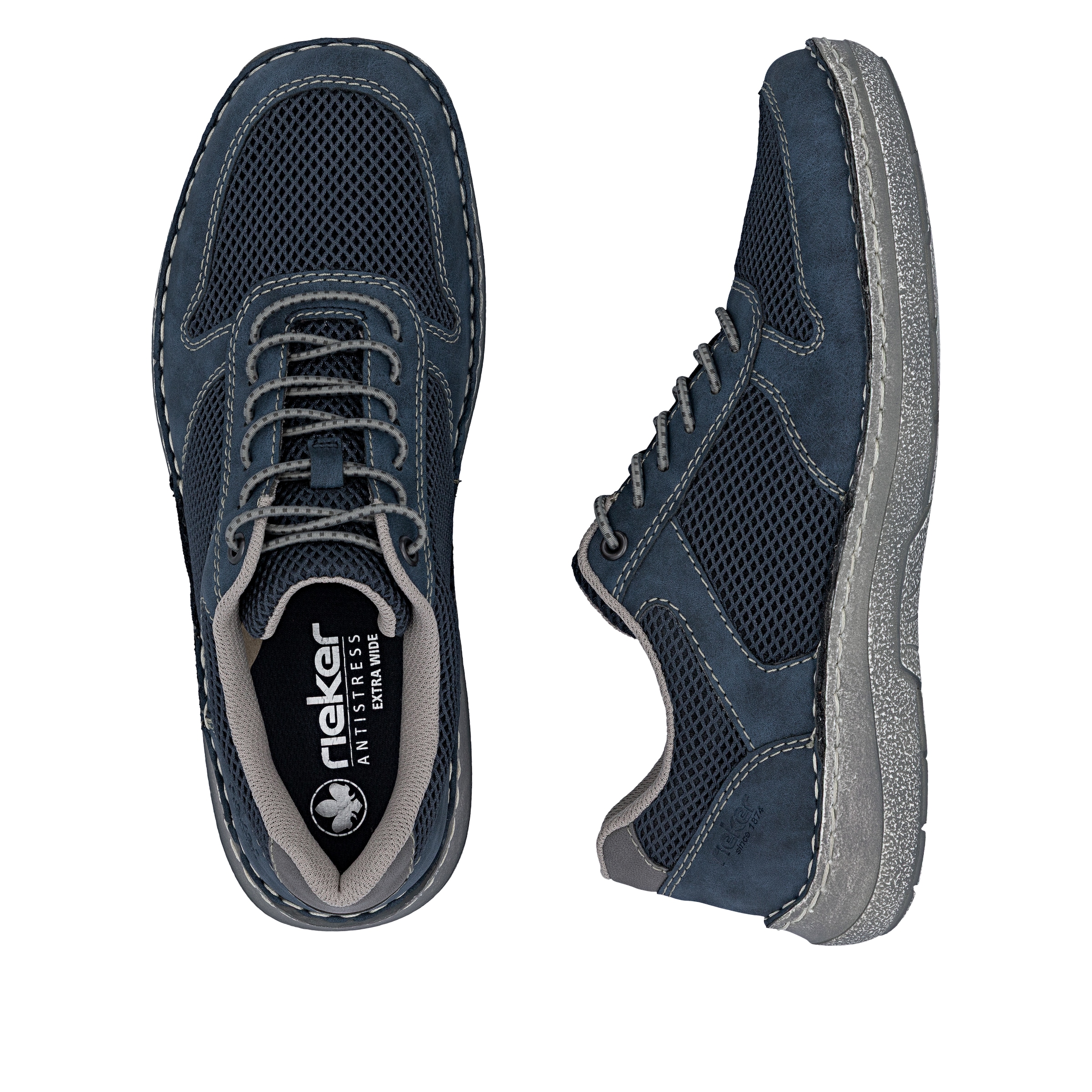 Rieker Slip-On Sneaker  Freizeitsneaker, Halbschuh, Schlupfschuh mit Gummizug