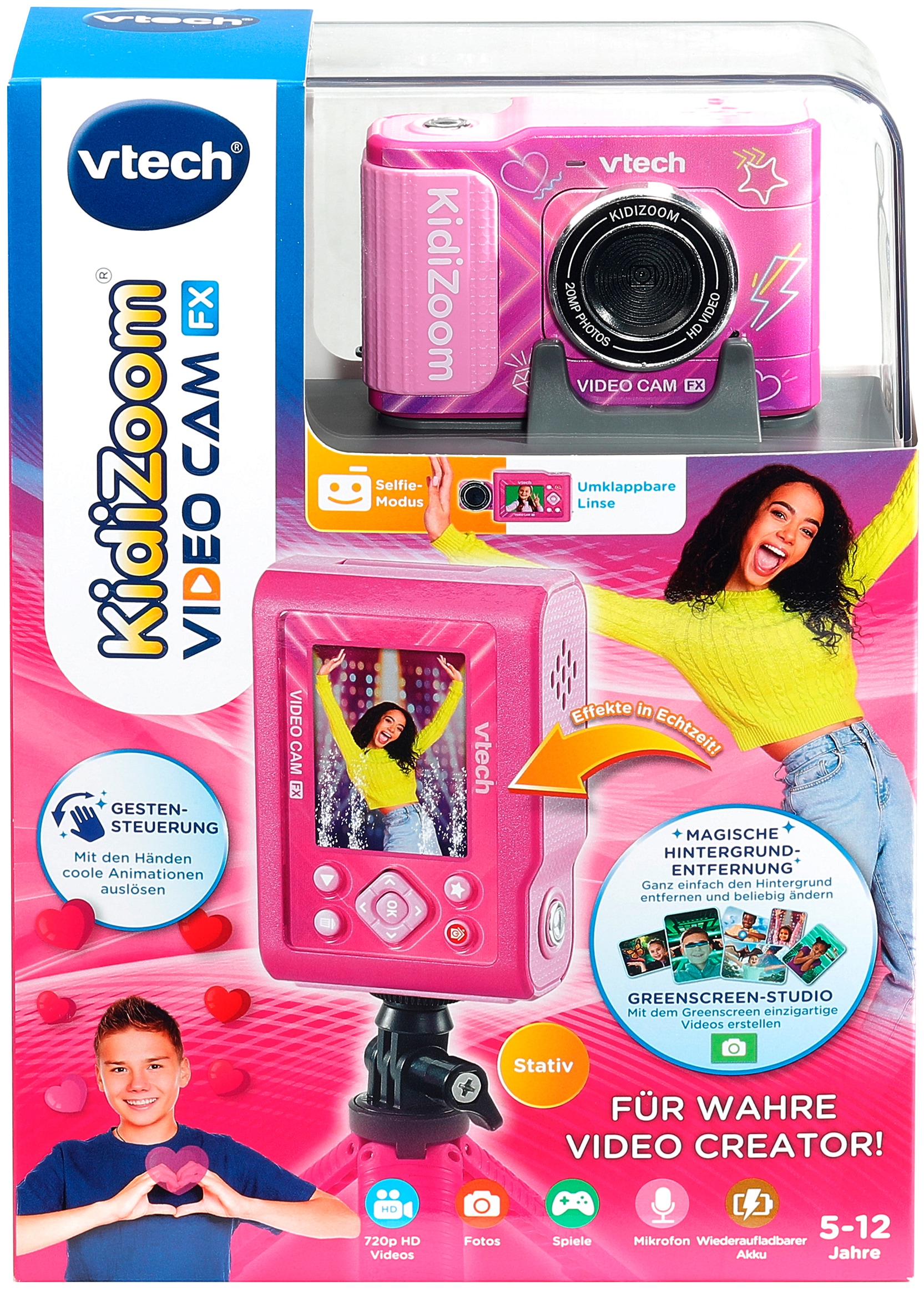 Vtech® Kinderkamera »KidiZoom Video Cam FX«