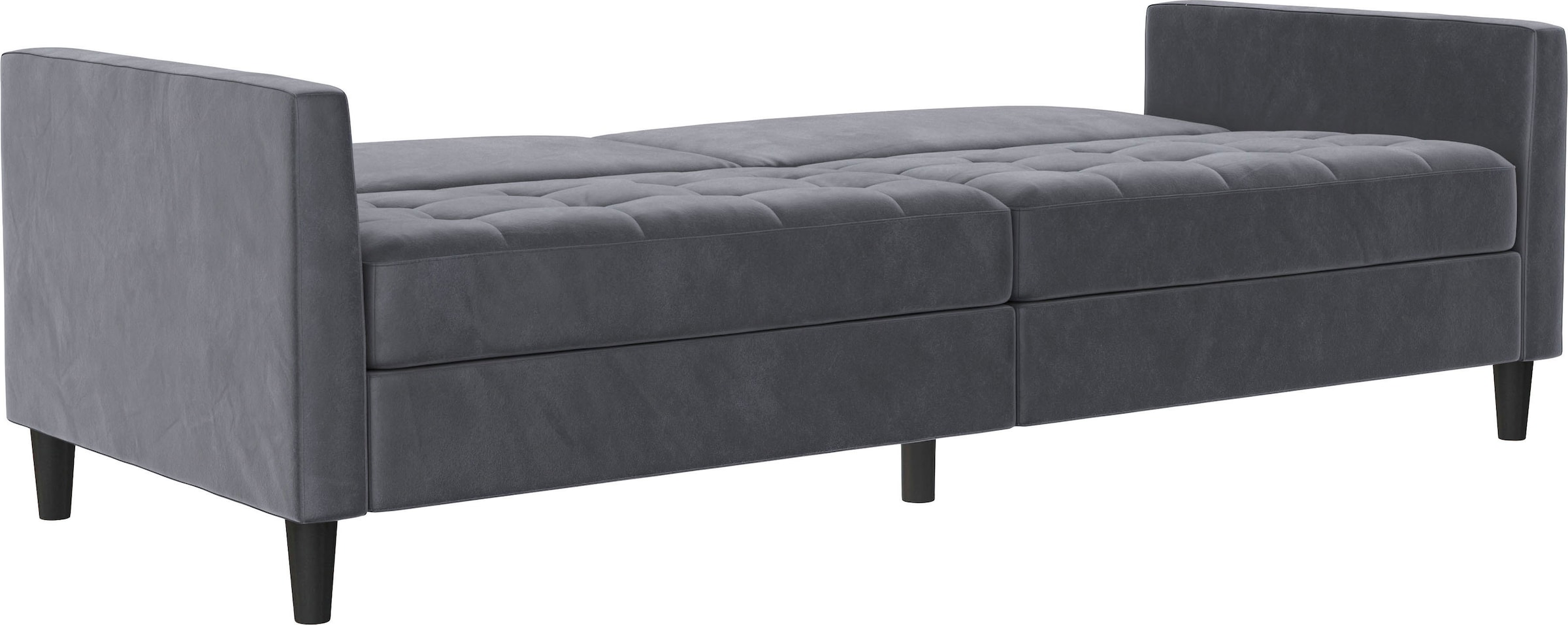 Dorel Home 3-Sitzer »Presley«, Sofa mit Bett-Funktion und verstellbarer Rückenlehne