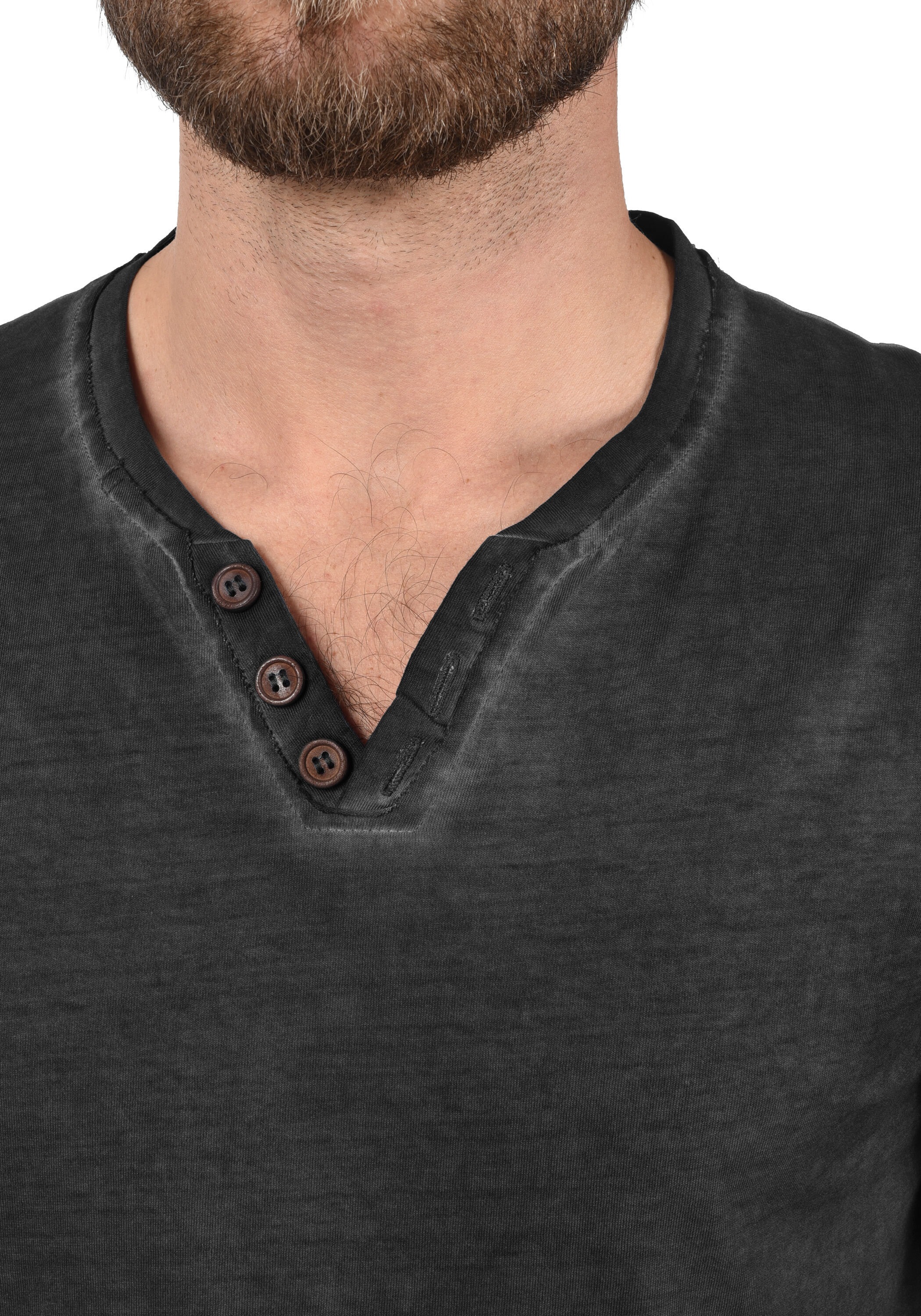 !Solid V-Shirt »V-Shirt SDTinox«