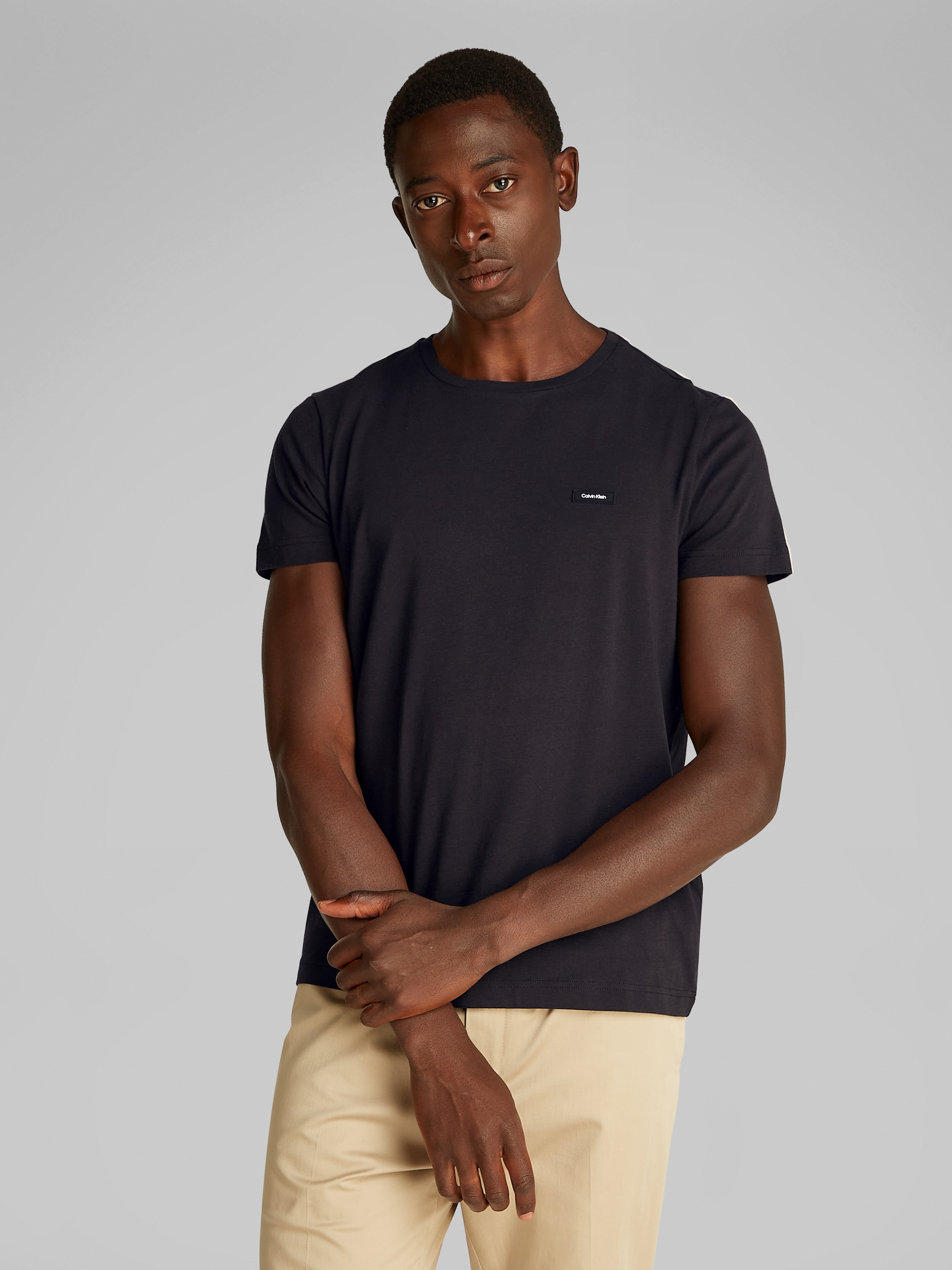 Calvin Klein T-Shirt »STRETCH SLIM FIT T-SHIRT«, mit Rundhalsausschnitt