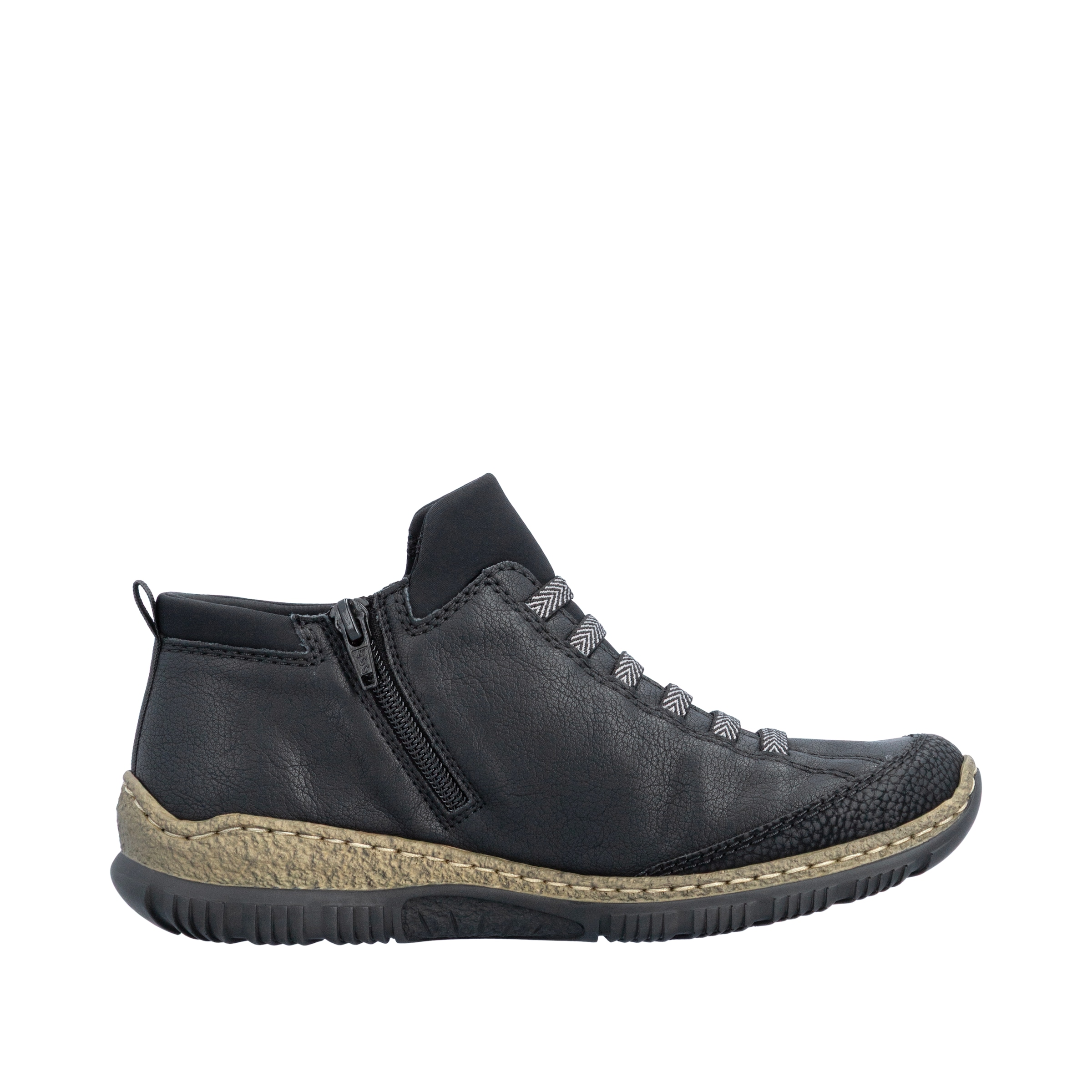Rieker Slip-On Sneaker  Schlupfschuh, Halbschuh, Casual-Sneaker mit MemoSoft-Innensohle